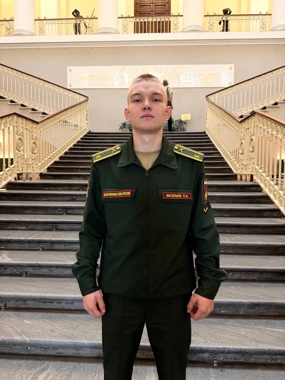 Фото: Леонид Васильев, выпускник Чистопольской кадетской школы-интерната