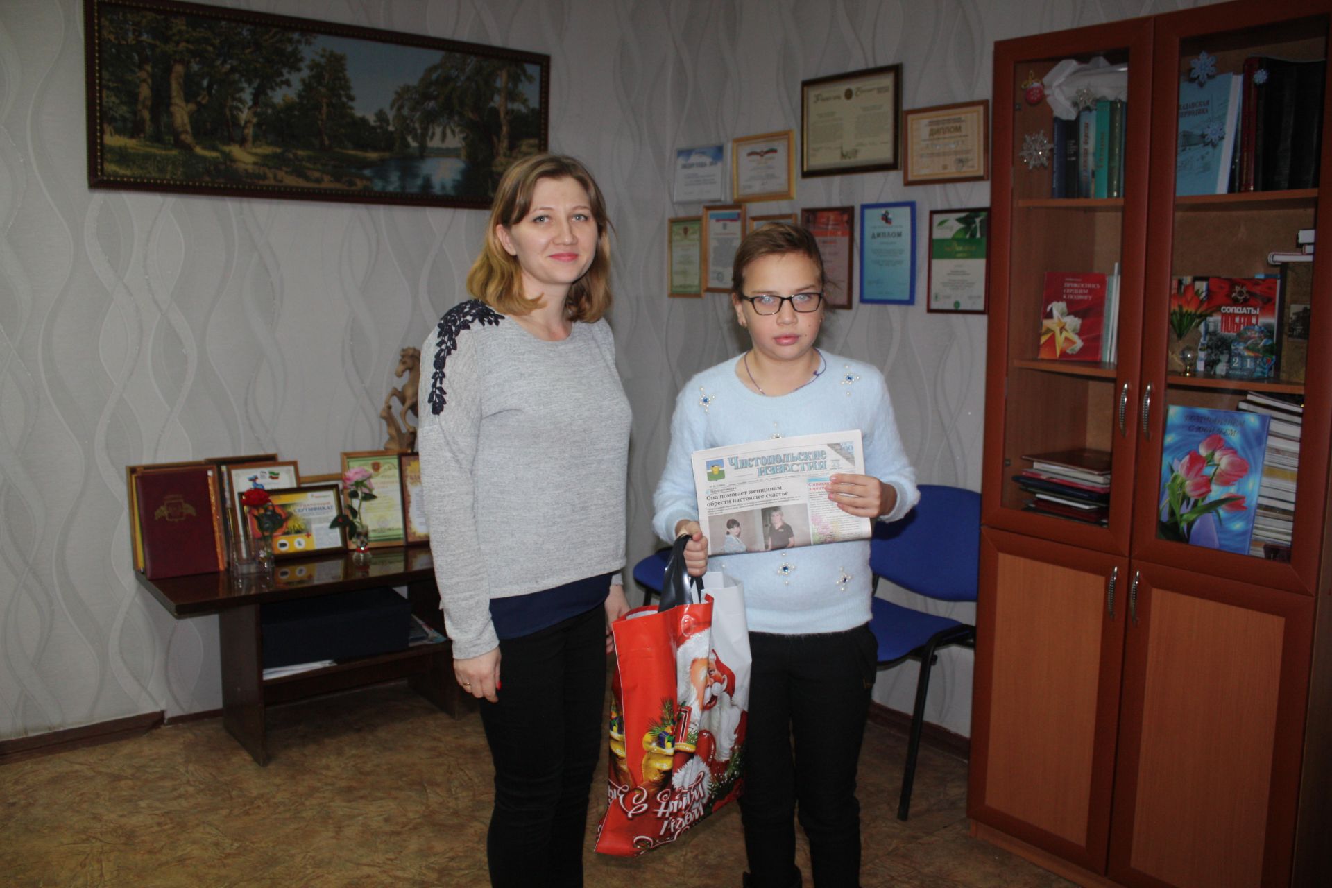 В редакции «Чистопольских известий» наградили победителей  конкурса