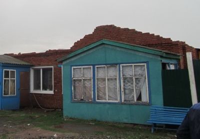 Во время урагана в Чистопольском районе с 5 домов сорвало крышу