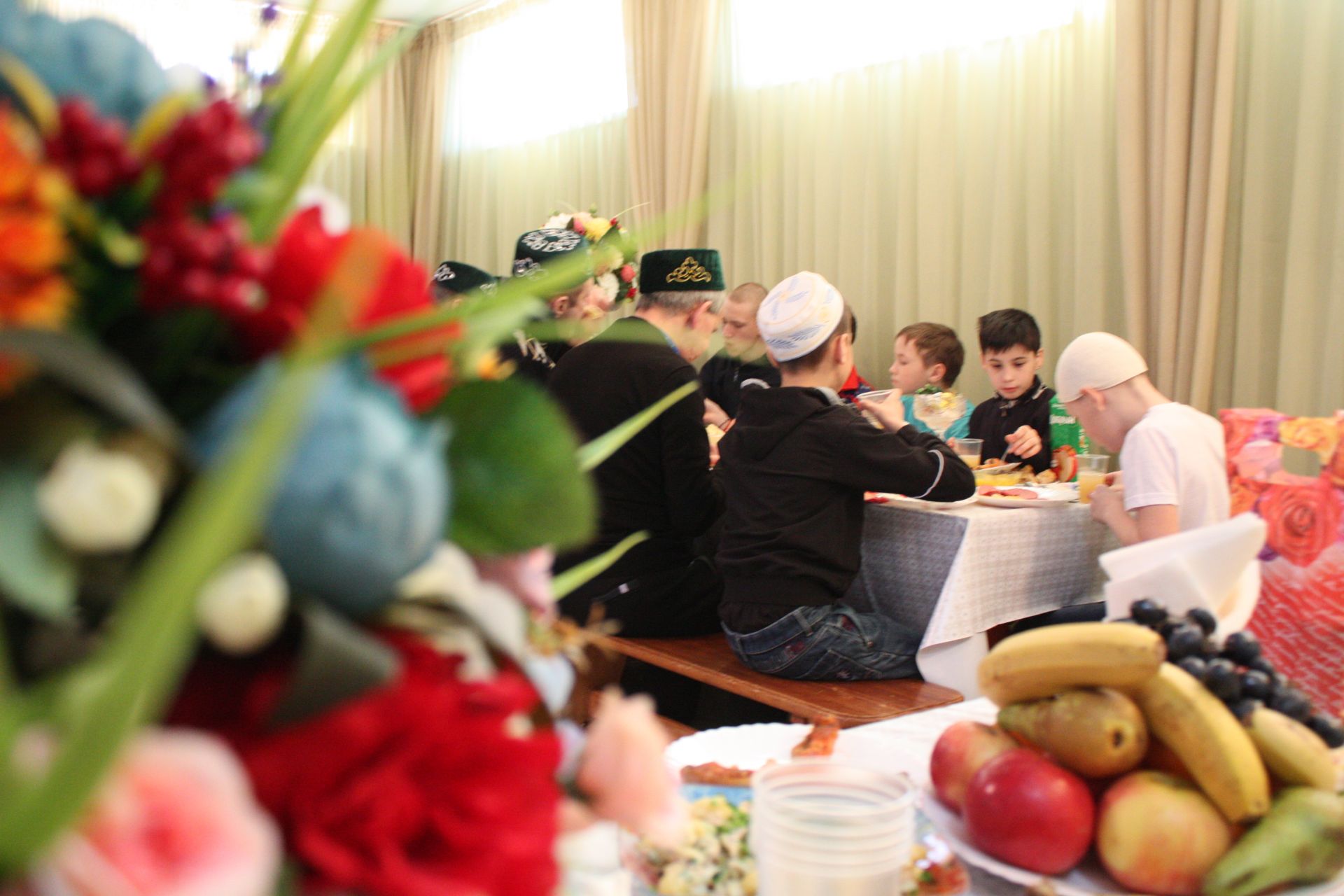 В Чистопольской мечети «Анас» организовали благотворительный обед