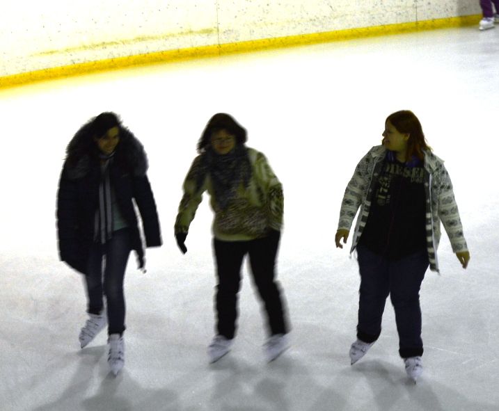 Чистопольцы приняли участие массовом катании на коньках