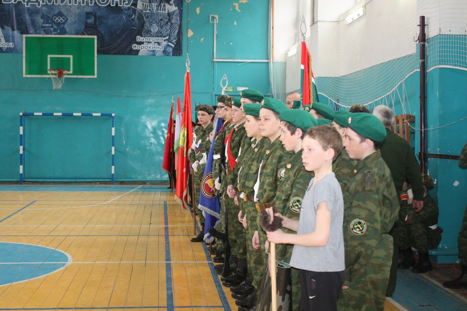 В Чистополе проходят зональные соревнования «Зарницы». Наш район представляет команда кадетской школы-интерната
