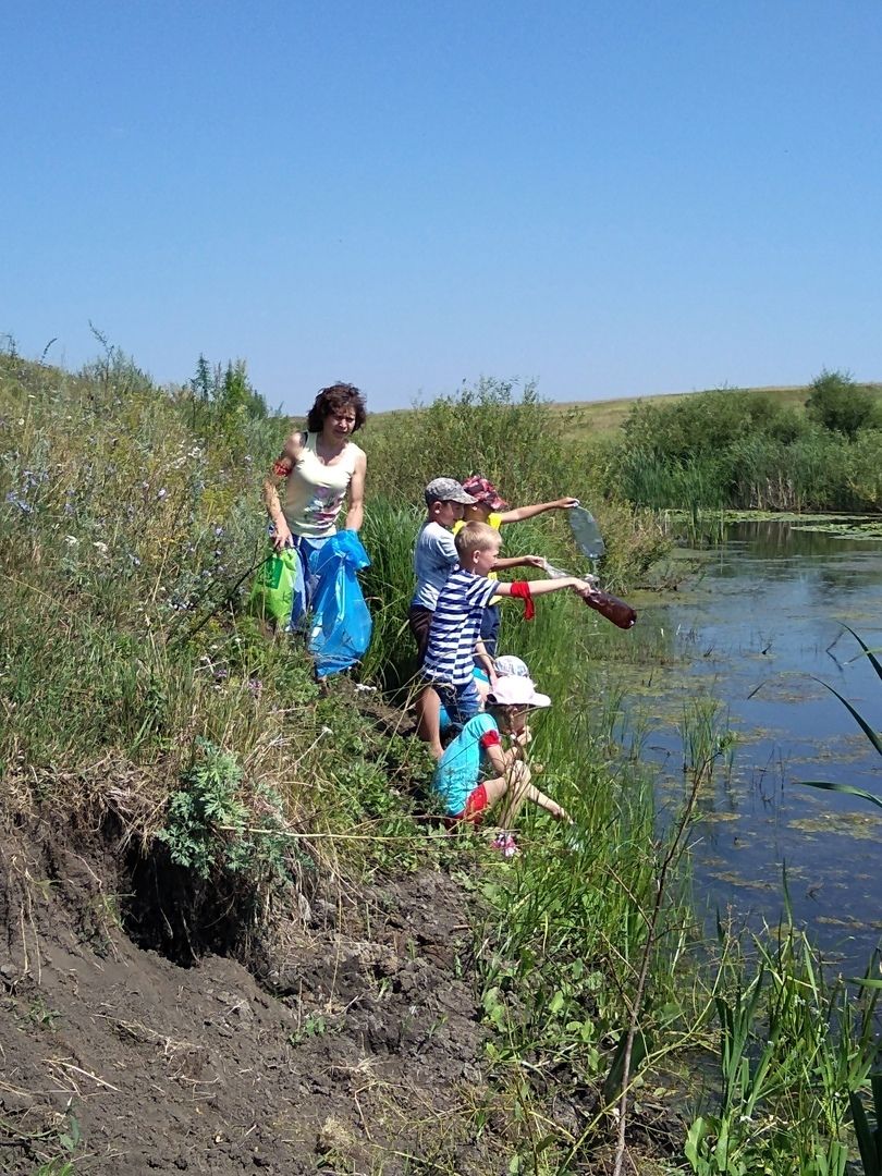 В чистопольских селах проходит акция «Чистый берег» 