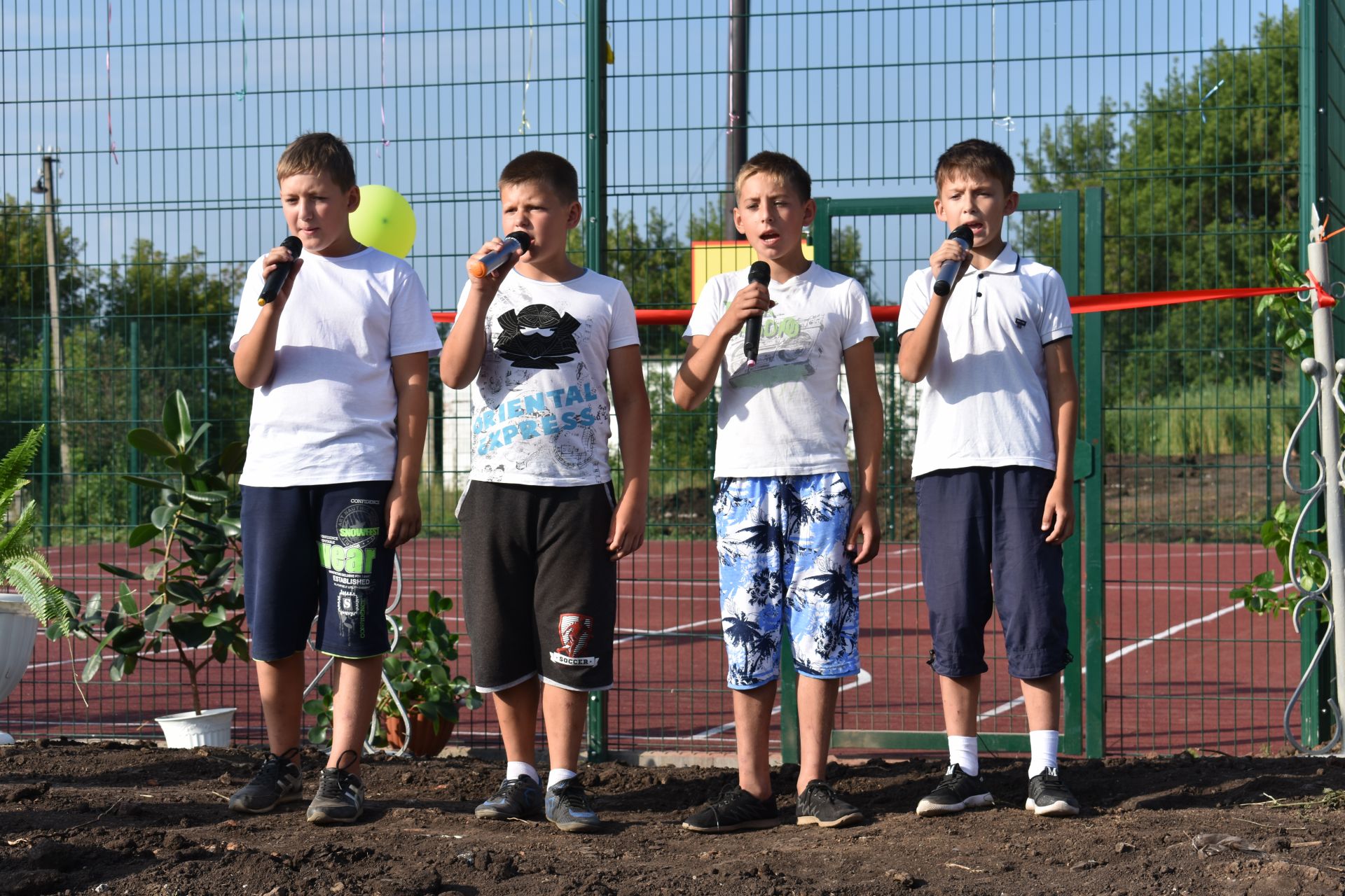 В Чистопольском районе открылись сразу два спортивных объекта (фоторепортаж)