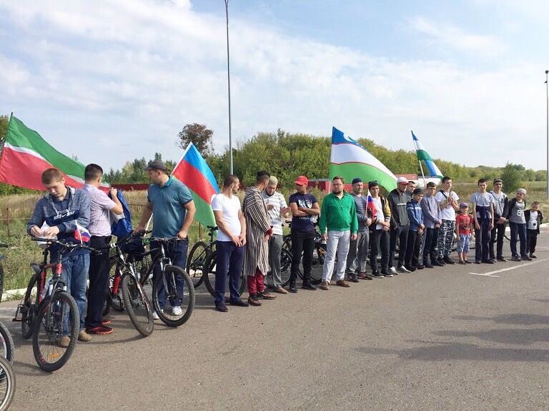 В Чистополе состоялся интернациональный велопробег, в котором приняли участие гости из Марокко и Египта 