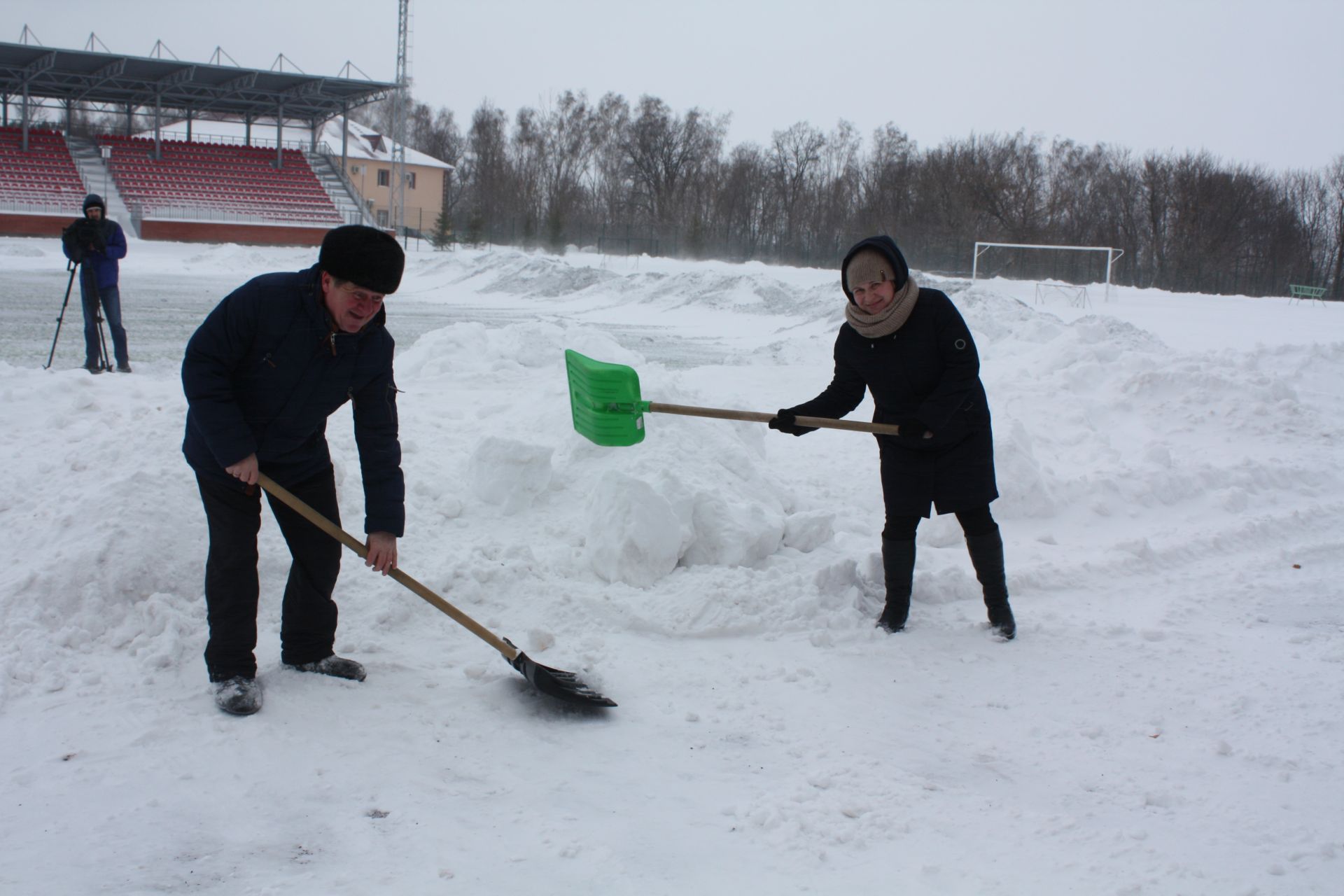 Непогода не станет помехой для занятий спортом на чистопольском стадионе