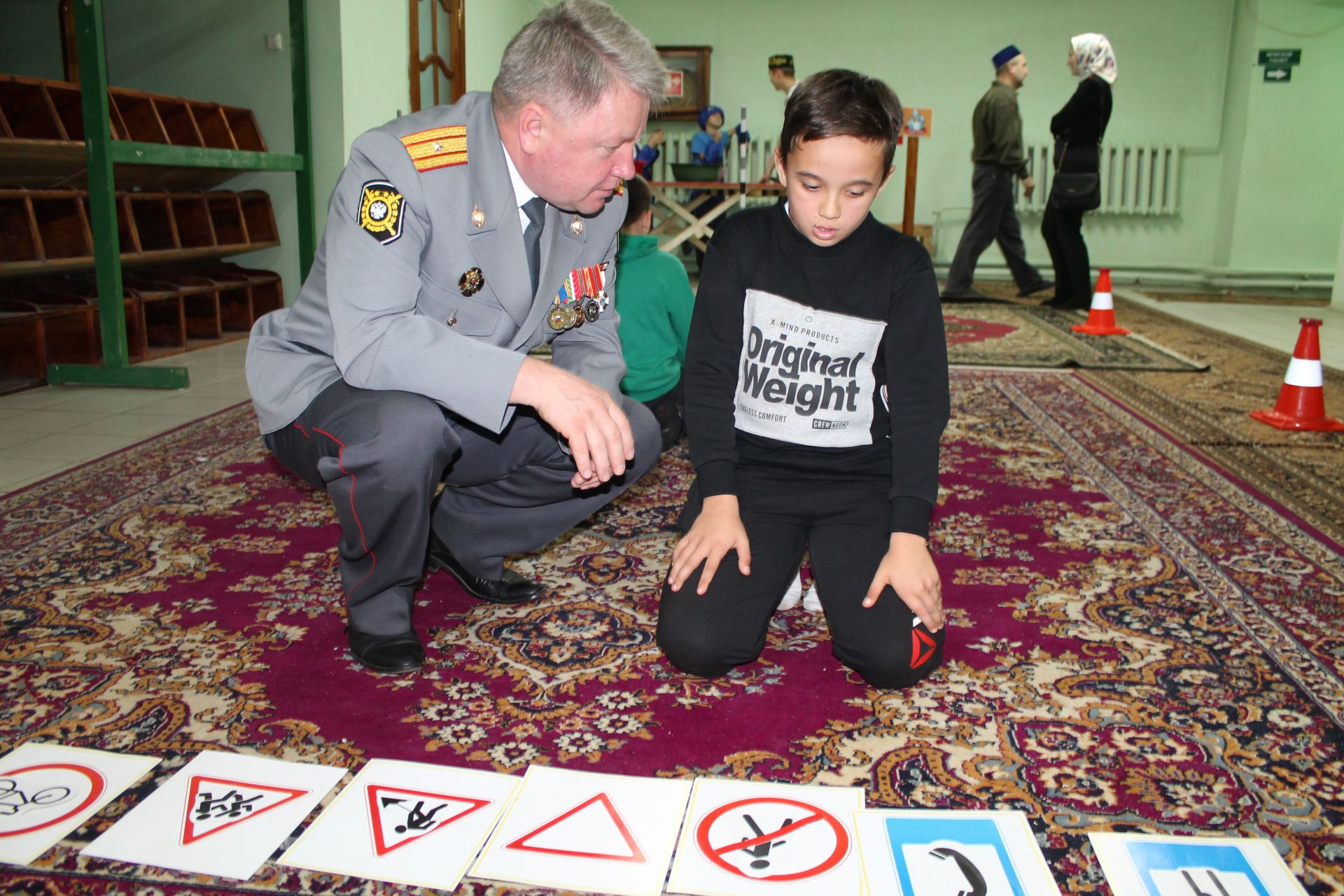 Станция «Знатоки ПДД»: необычное мероприятие для детей в чистопольской мечети