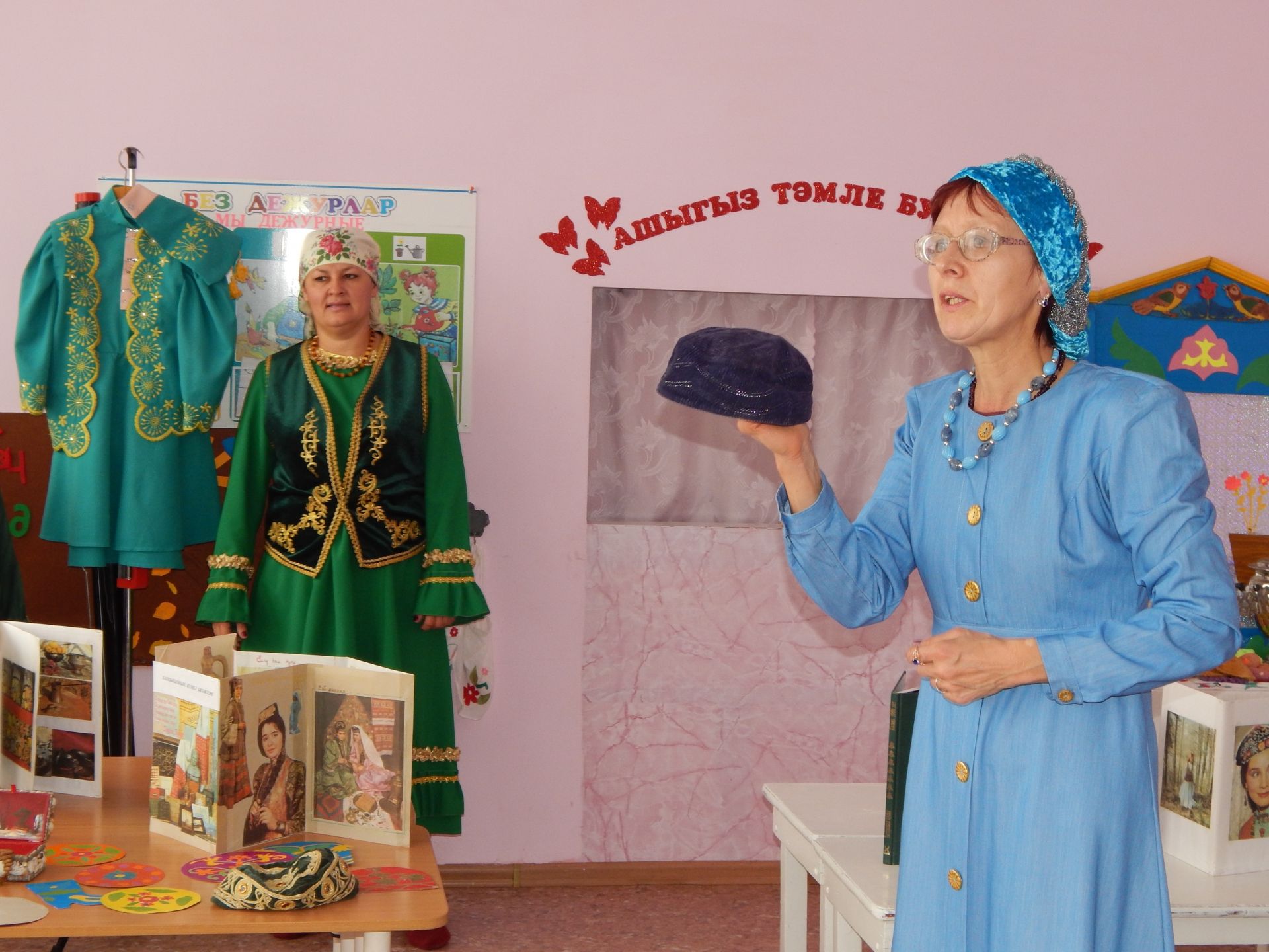 Месячник татарской культуры в Чистопольском районе: малыши знакомились с народными традициями