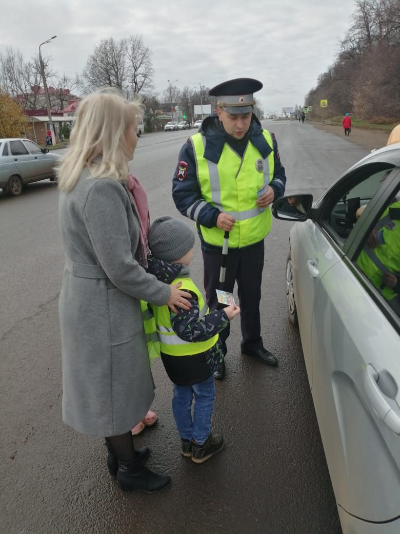Будьте осмотрительными: чистопольские малыши общались с водителями и пешеходами