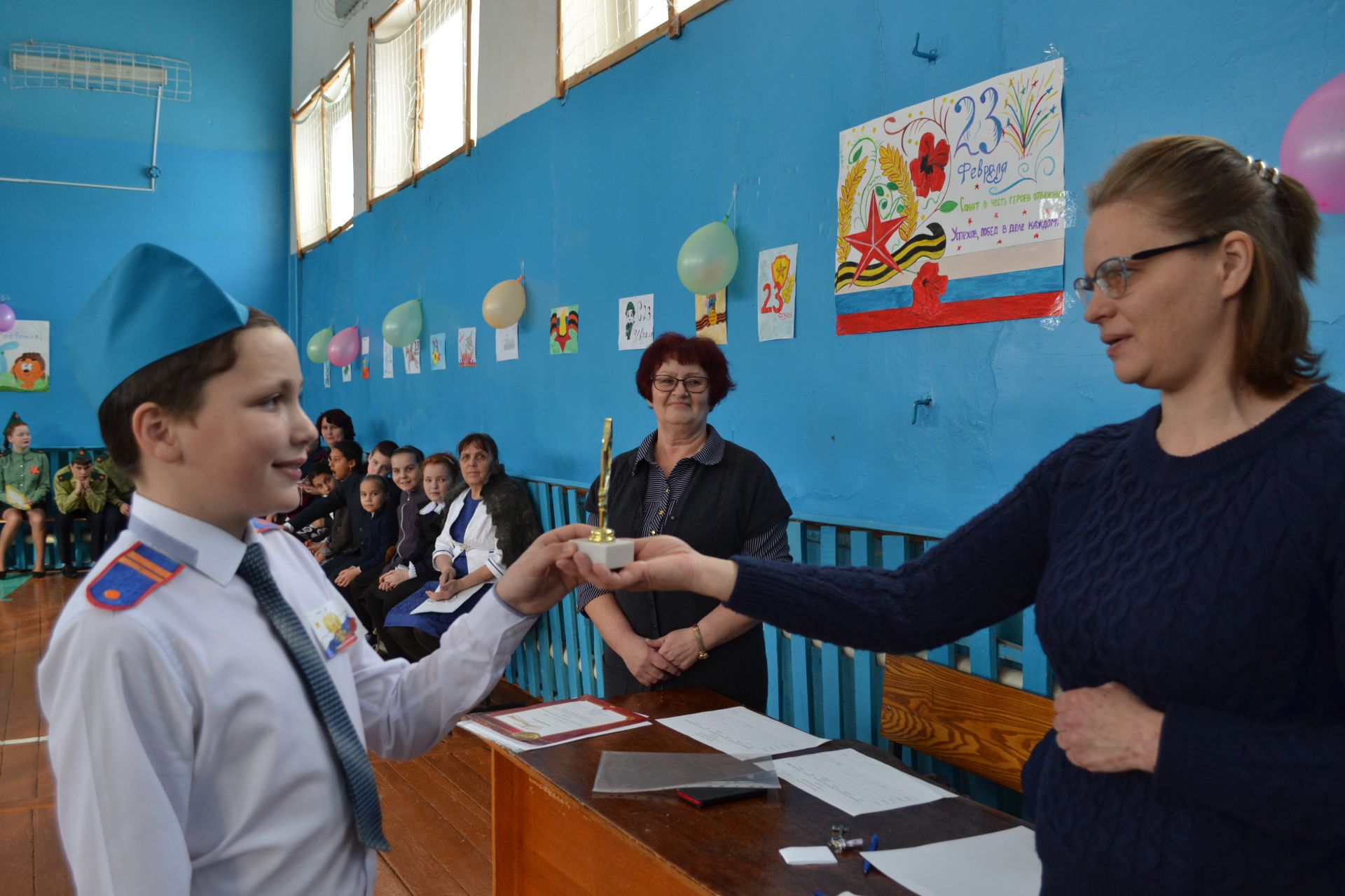 Смотр строя и песни: школьники Чистопольского района показали величие воинской славы нашего народа