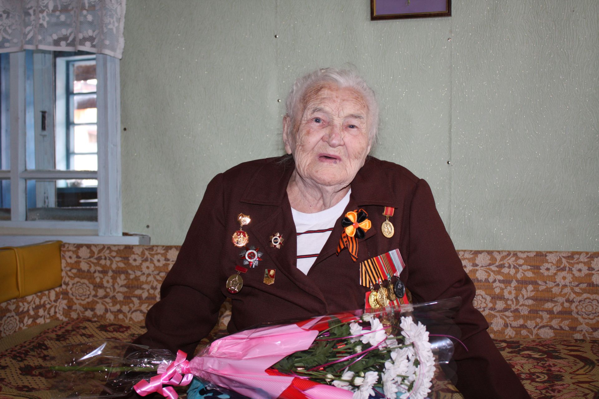 Участница Великой Отечественной войны Нина Маркина отметила 95-летие