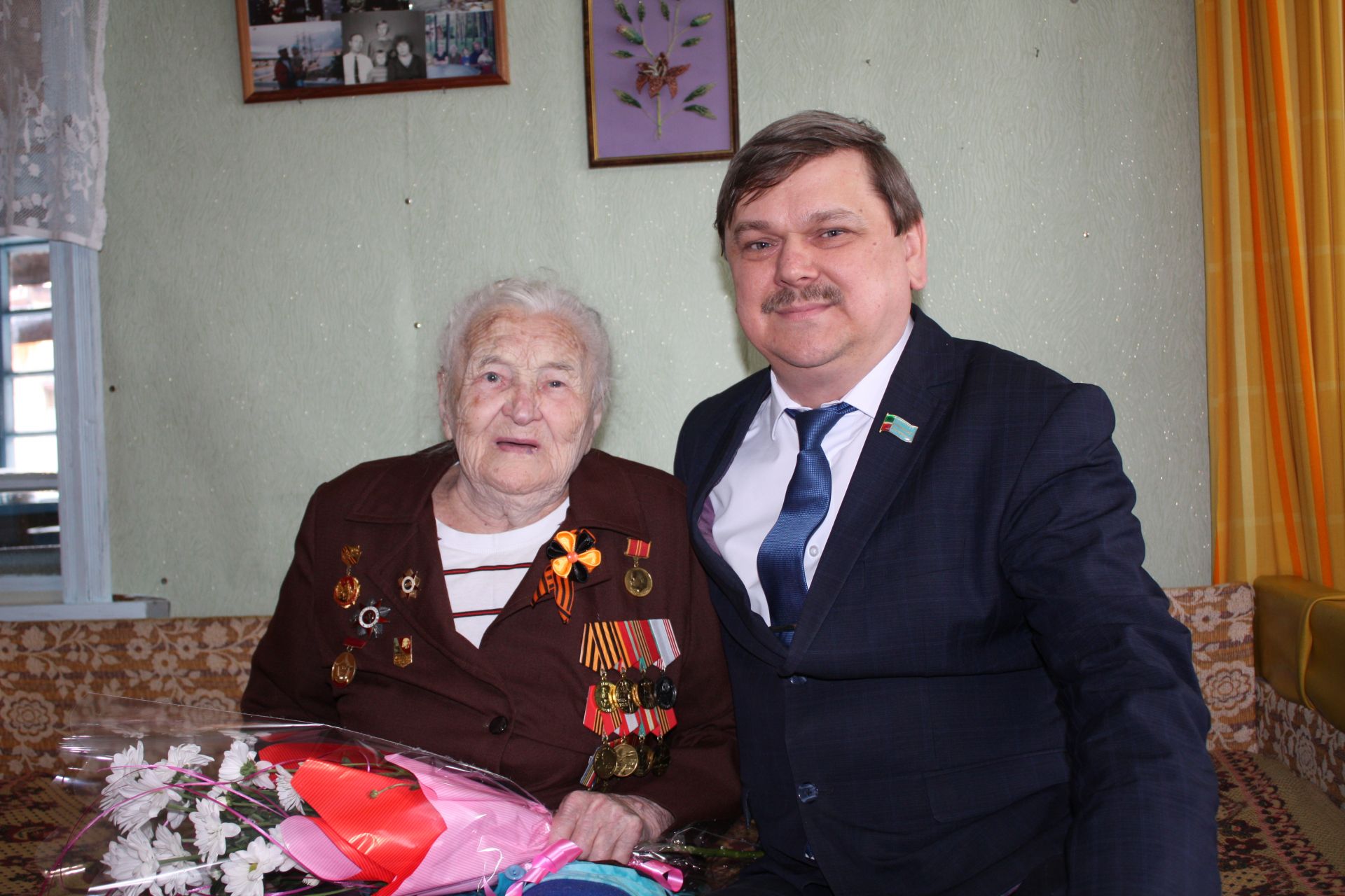 Участница Великой Отечественной войны Нина Маркина отметила 95-летие