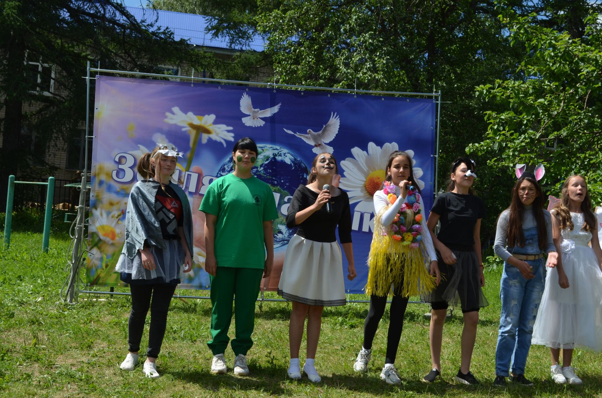 В рамках реализации гранта: соревновались юные экологи Чистопольского района