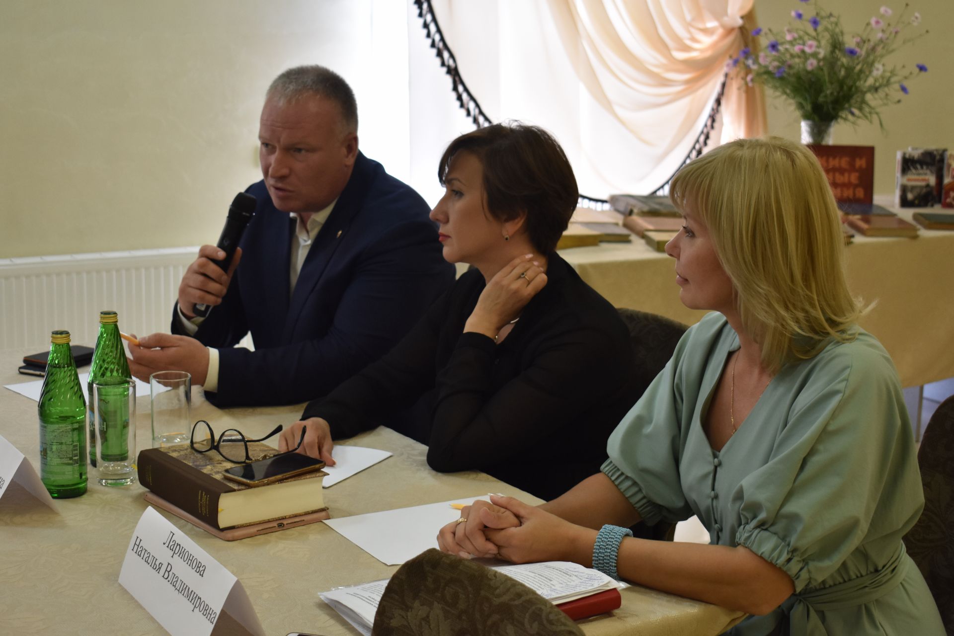 С рабочим визитом Чистополь посетила министр культуры РТ Ирада Аюпова