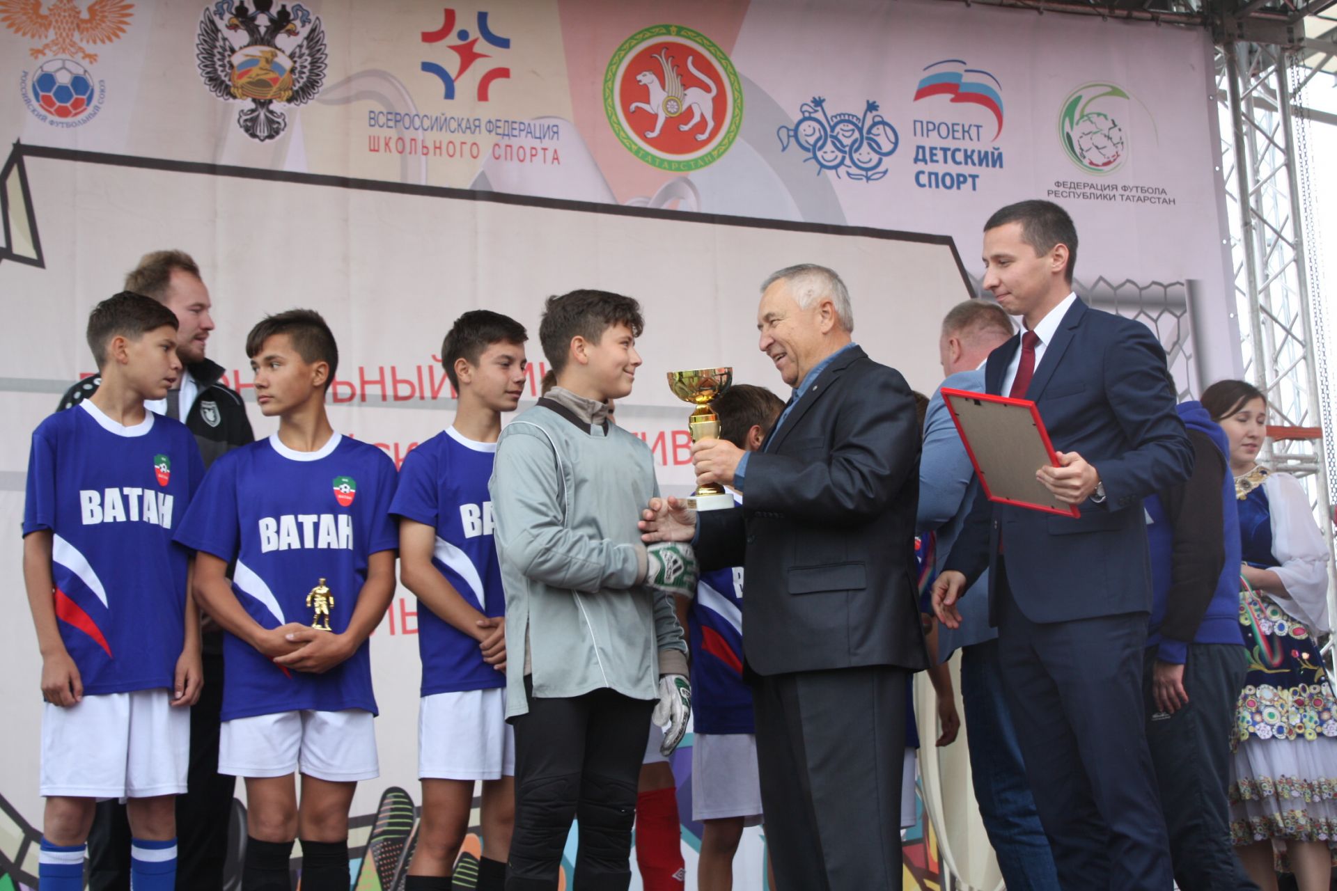 В Чистополе названа команда-победитель республиканского этапа соревнований по дворовому футболу