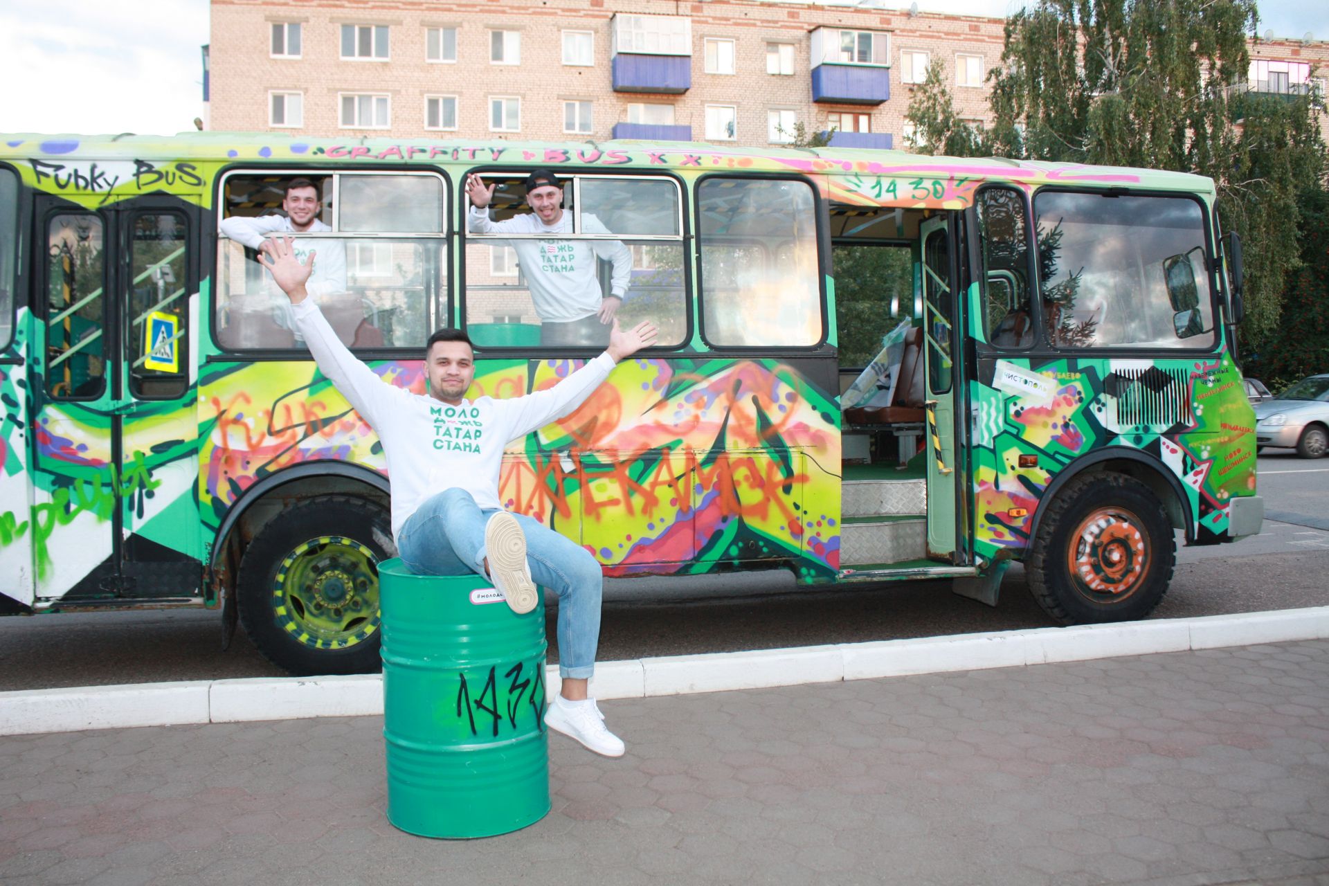 В Чистополь приехал «Автобус 14..30» (Фоторепортаж)