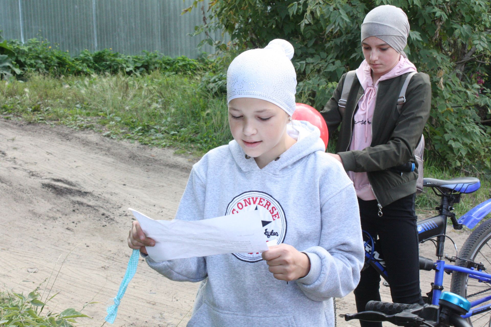 Осенний велоквест: чистопольские мусульманки выступили за активный образ жизни