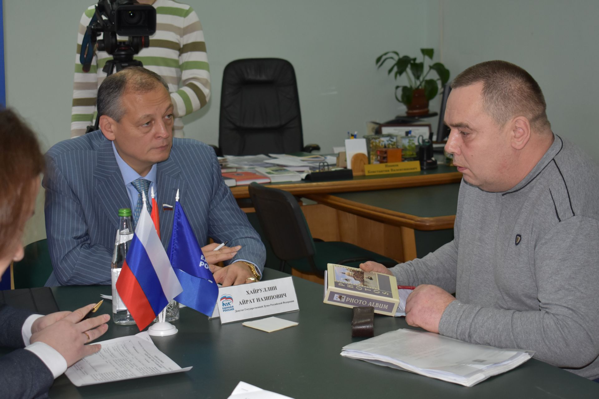 Депутат Госдумы Айрат Хайруллин в Чистополе провел прием граждан