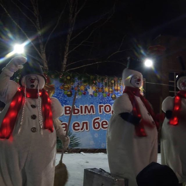 В Чистополе прошел спектакль "Снеговики"