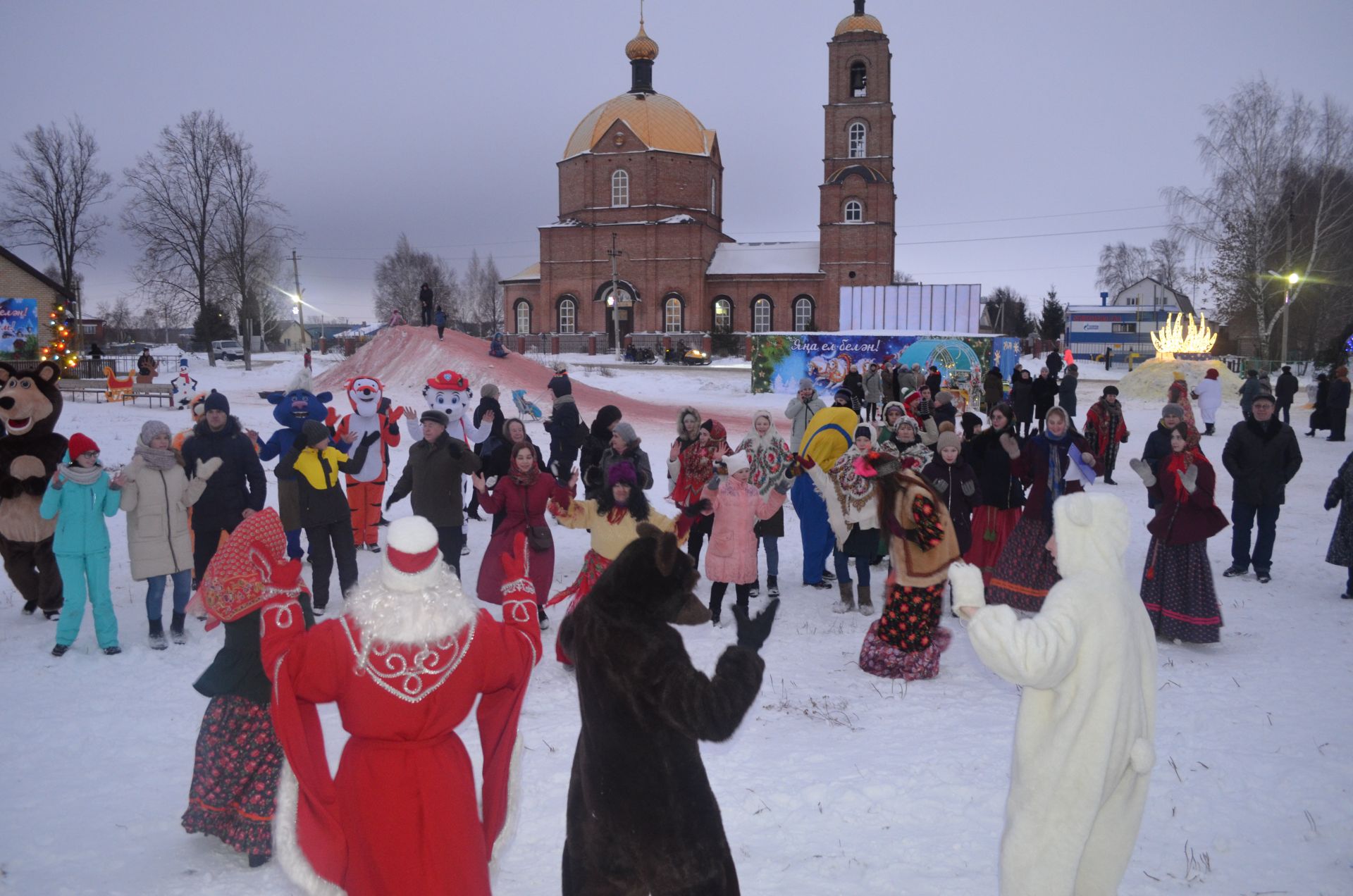 Open аir в Чистопольском районе: зимние гуляния продолжаются