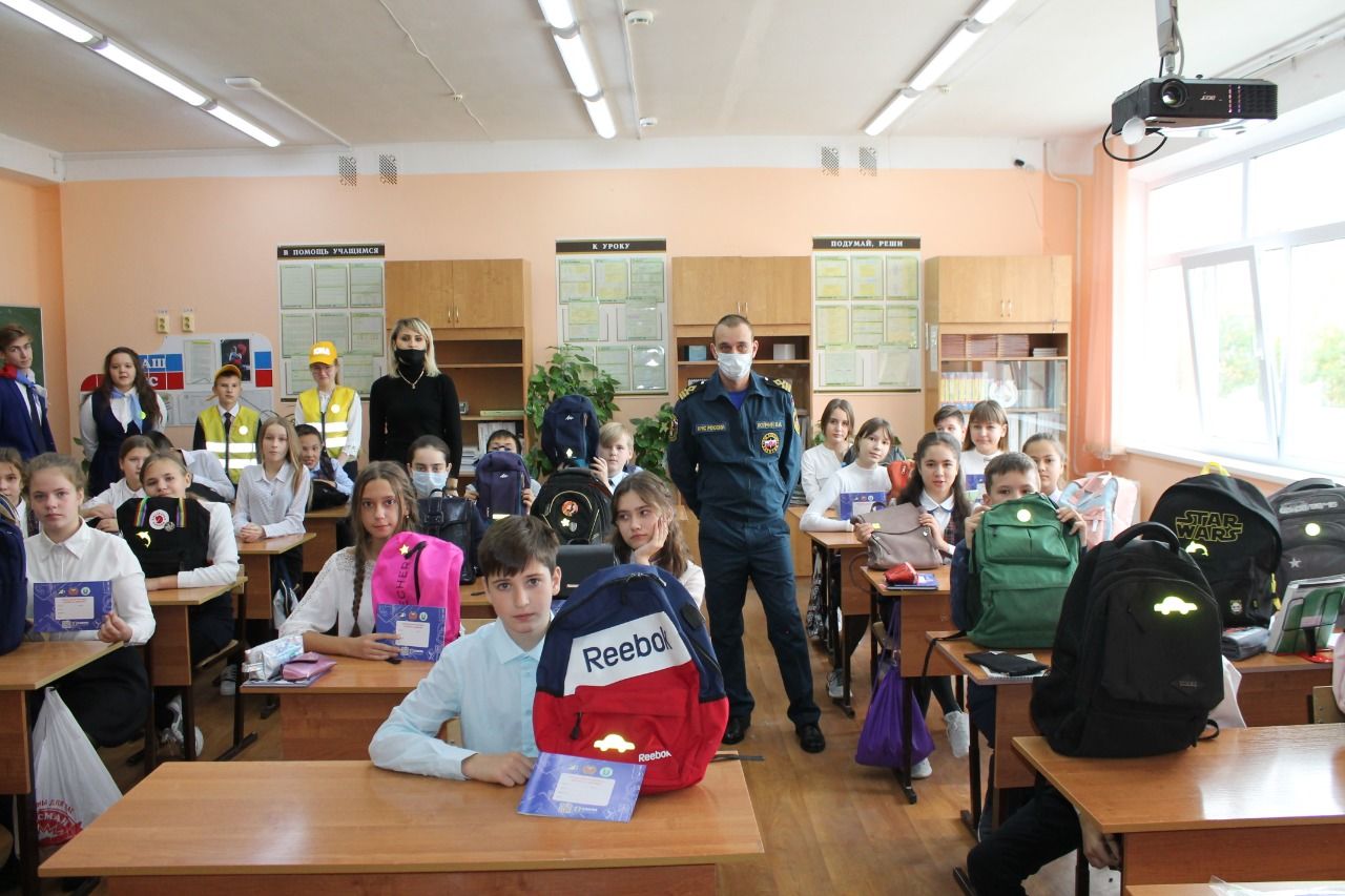 С чистопольскими гимназистами говорили о правилах поведения в экстремальных ситуациях