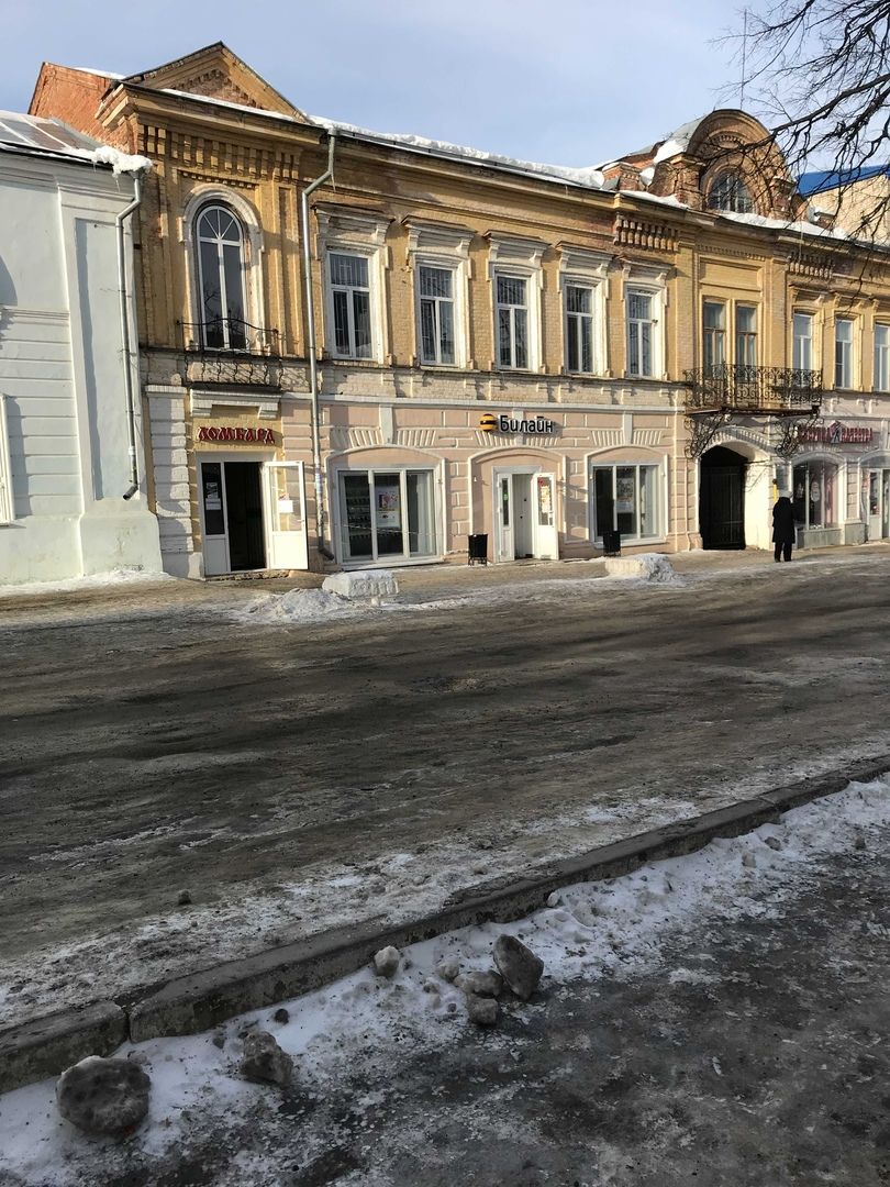 После обращения чистопольцев в «Народный контроль» центральные улицы города очистили от снега