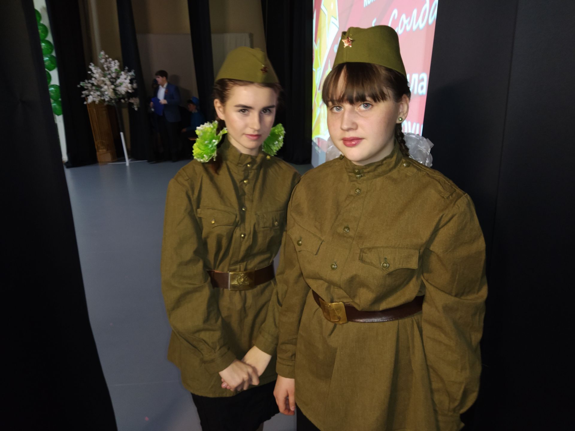 Чистопольские форпостовцы исполняли стихи и песни о подвигах советских солдат