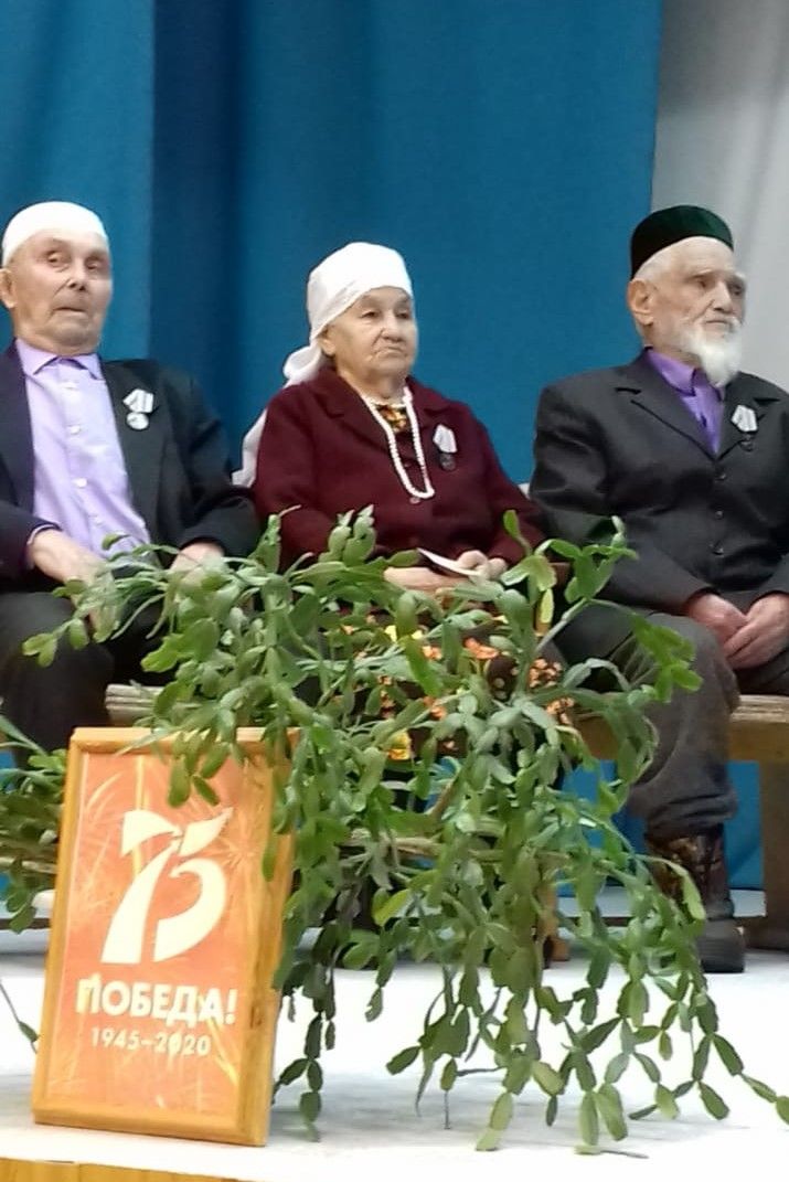Ветеранам чистопольского села вручили юбилейные медали