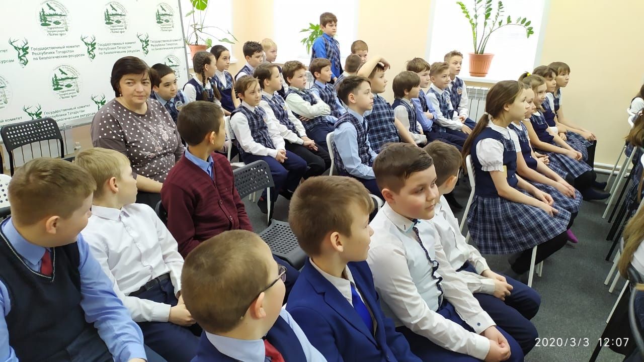 Чистопольским школьникам рассказали о защите дикой природы