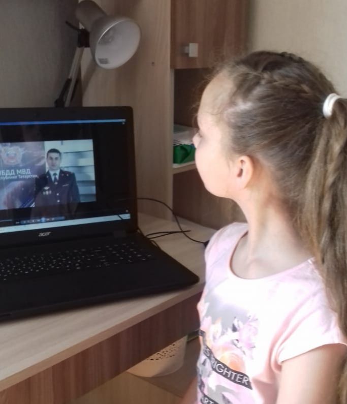 Юные чистопольцы посещают видеоуроки по ПДД