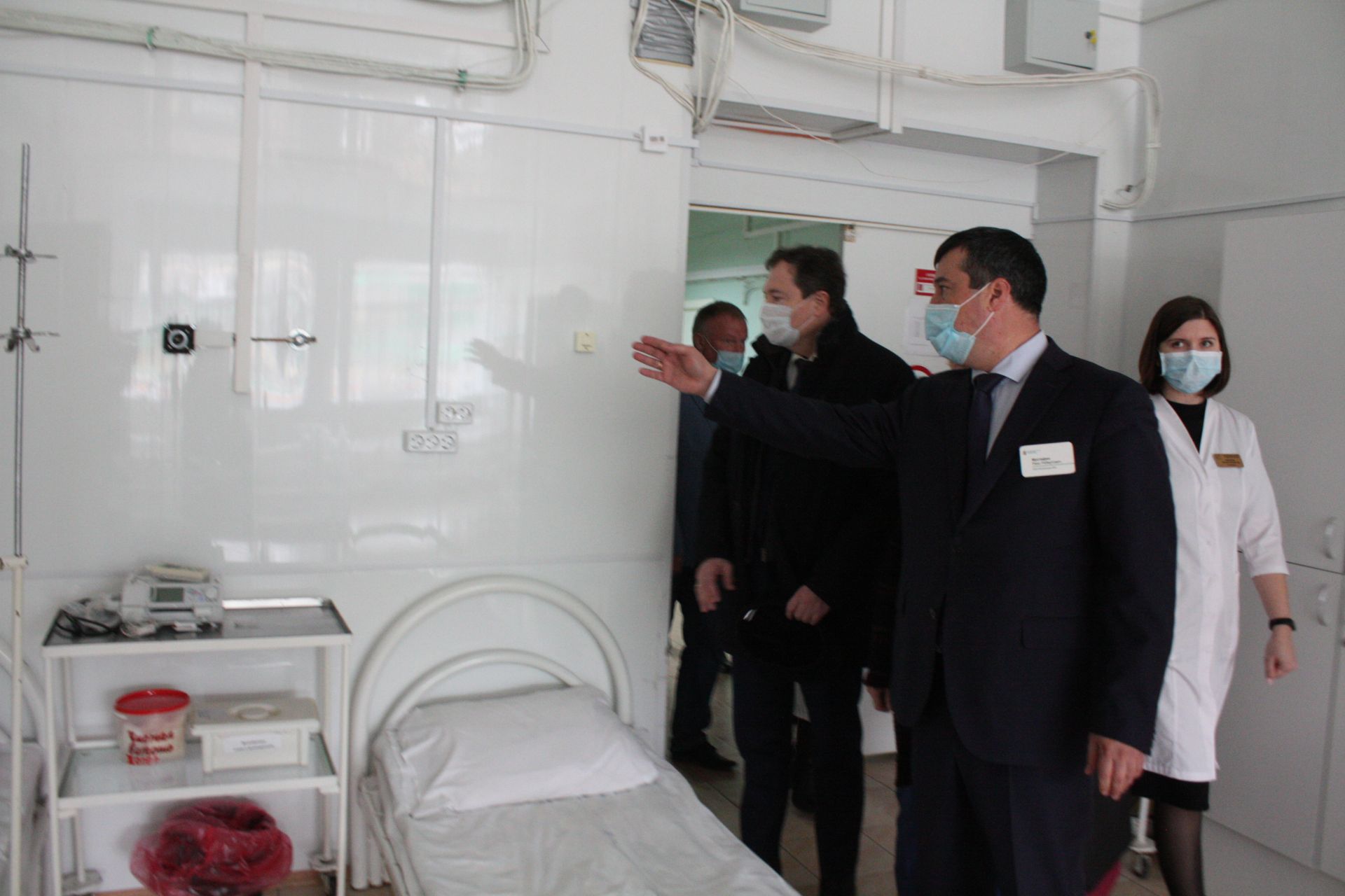 В Чистополе проверили готовность госпиталя к приему пациентов с коронавирусом