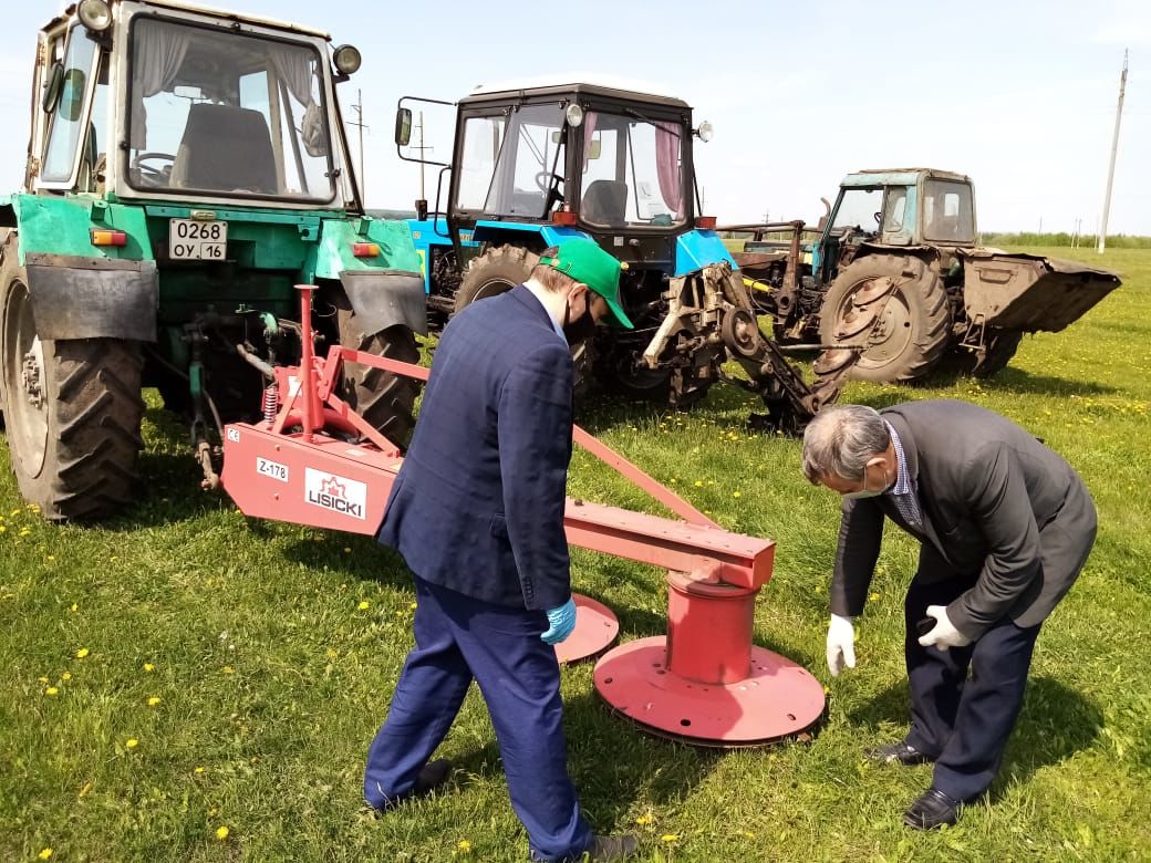 В сельхозпредприятиях Чистопольского района оценили готовность кормоуборочных комбайнов