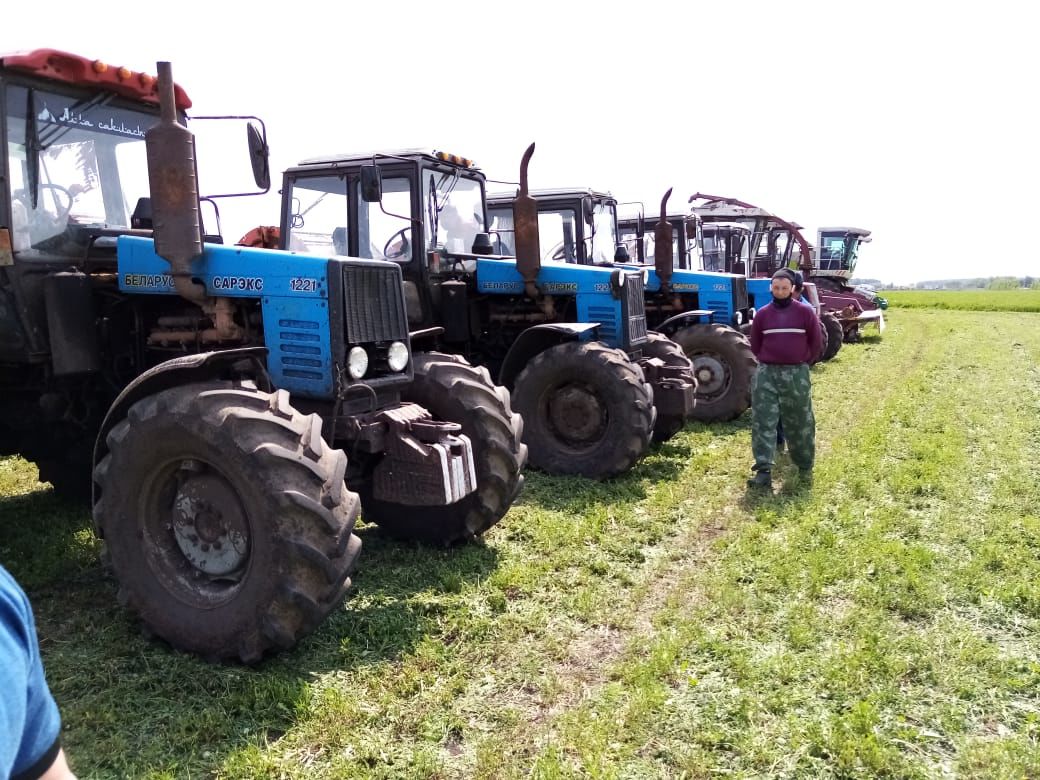 В сельхозпредприятиях Чистопольского района оценили готовность кормоуборочных комбайнов