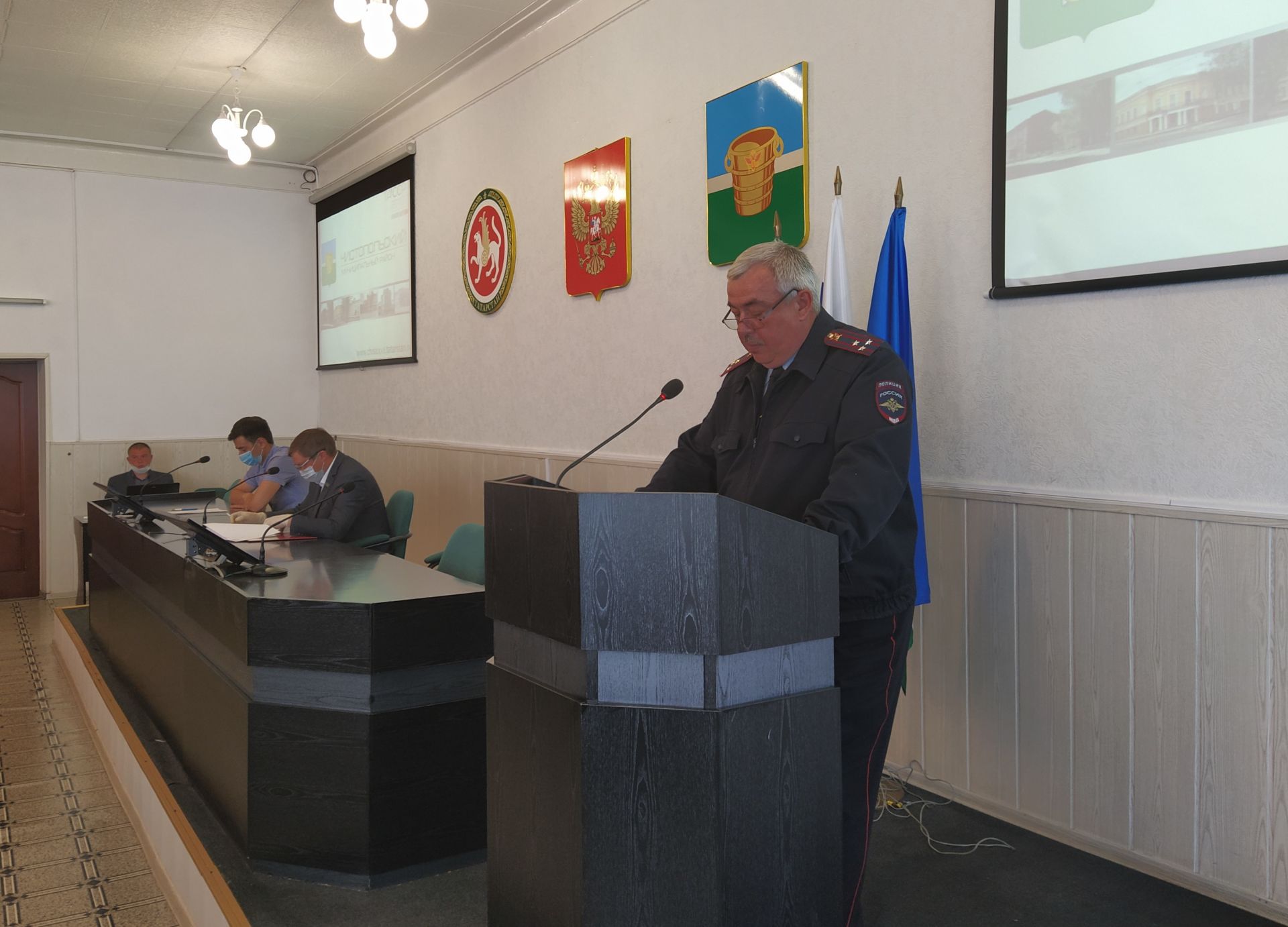 Главное – обеспечить безопасность в Чистопольском районе в период проведения голосования по поправкам в Конституцию