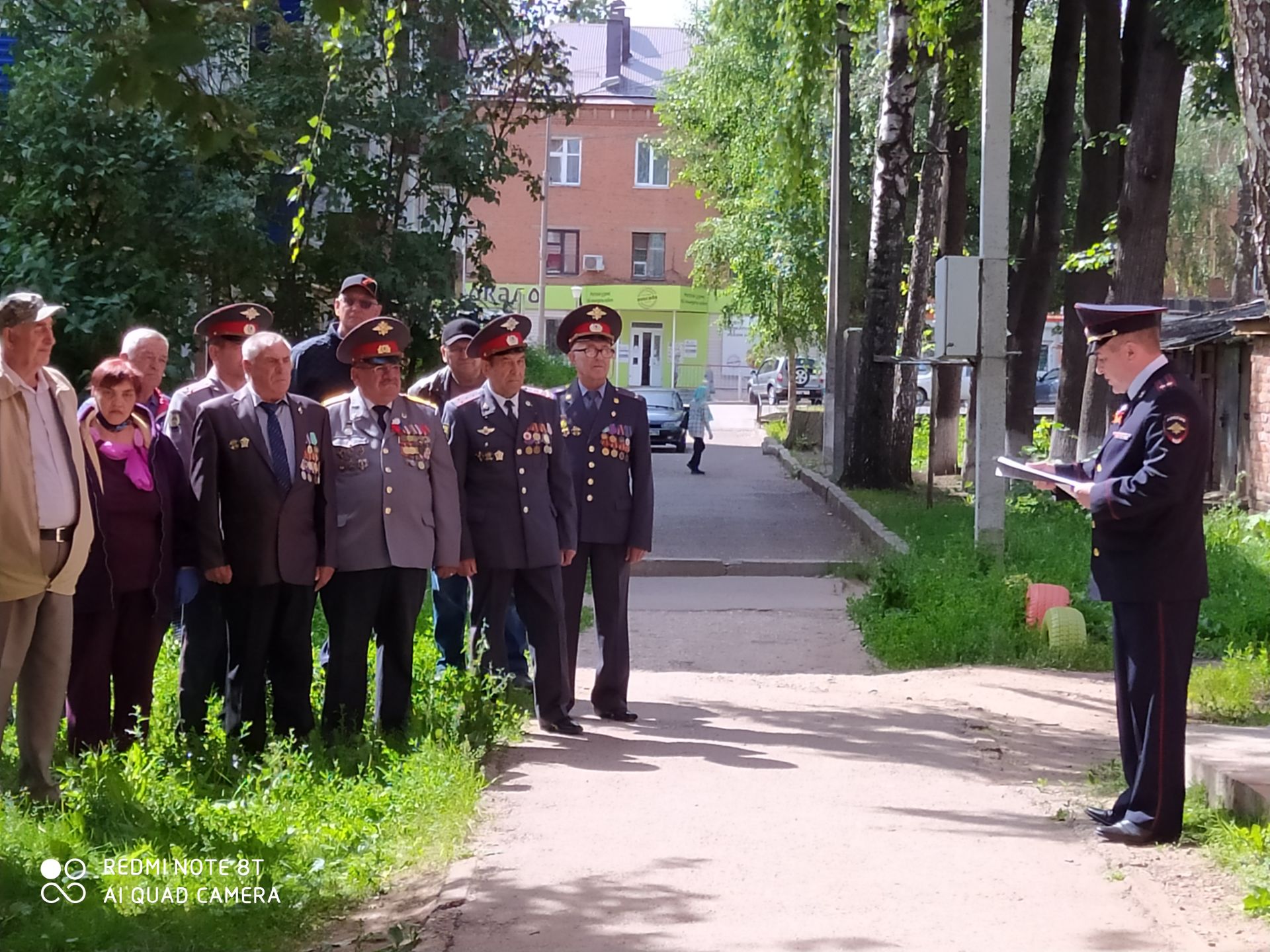 В Чистополе установили мемориальные доски - в память о ветеранах МВД, участниках войны