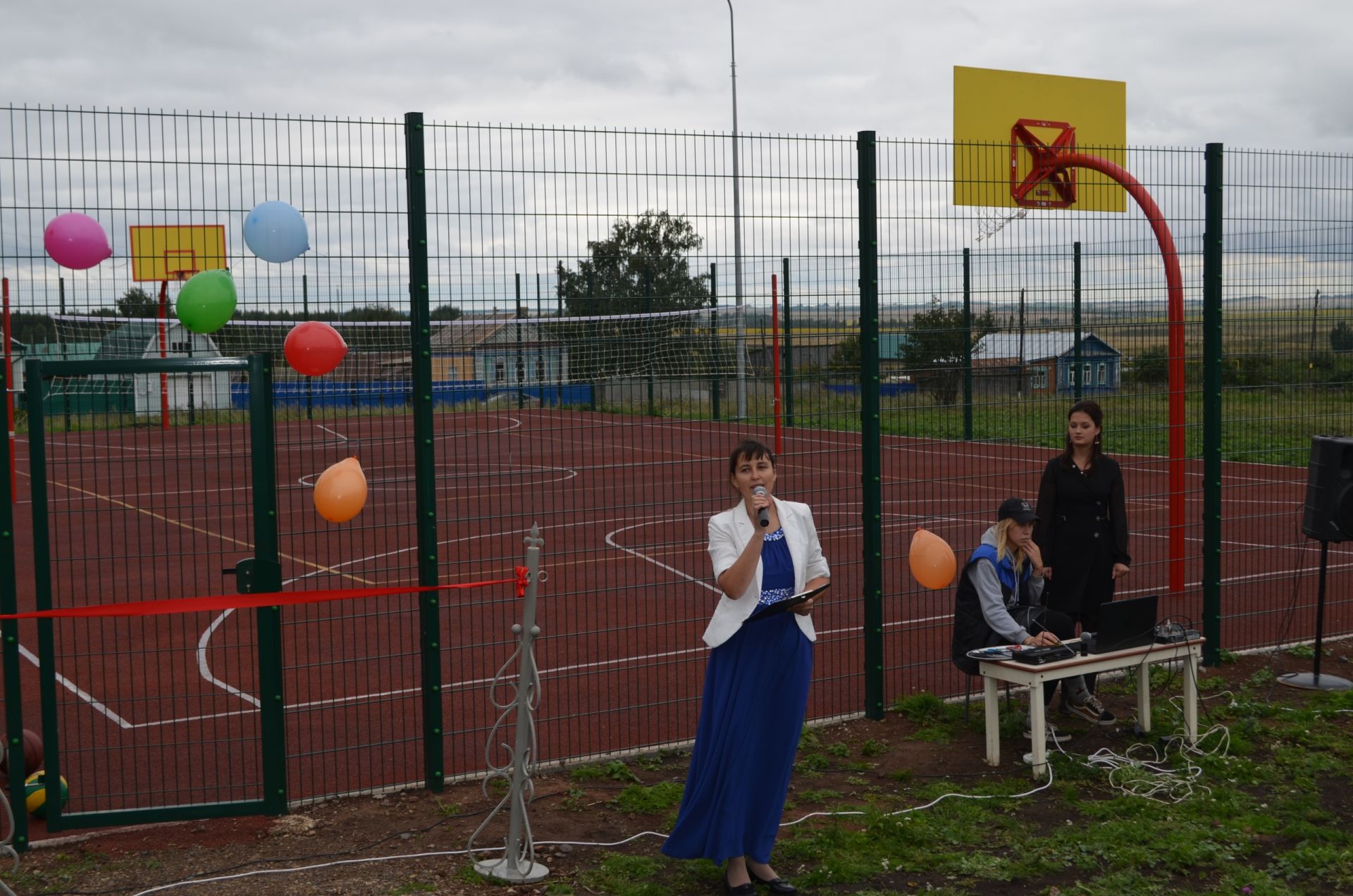 В чистопольском селе построили спортивный объект под открытым небом