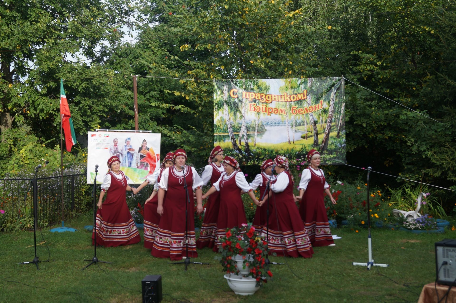 В чистопольских селах концерты проходили под открытым небом