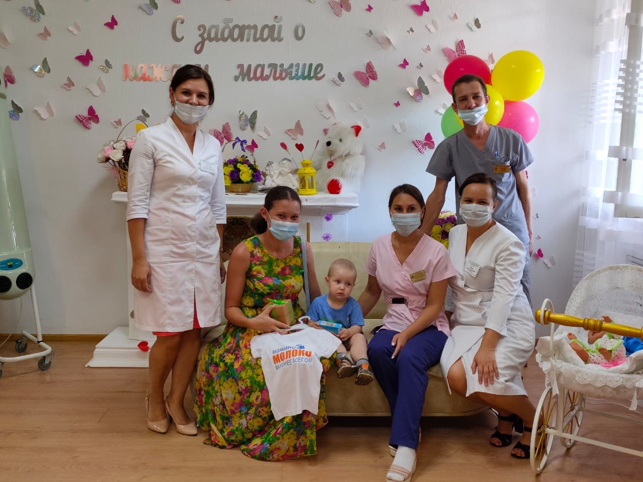В Чистопольском роддоме поощрили мам, выбирающих грудное вскармливание (ФОТОРЕПОРТАЖ)