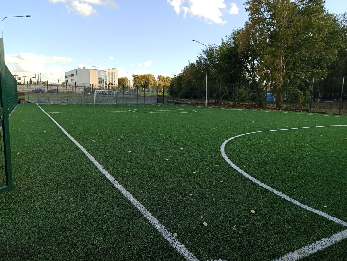 В Чистополе открыли новую футбольную площадку