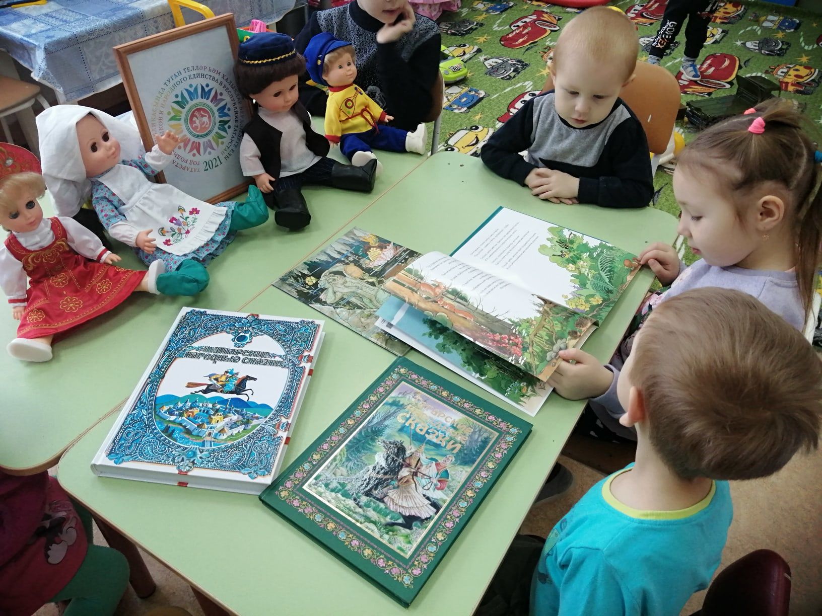 Дети чистопольского села окунулись в мир татарских сказок