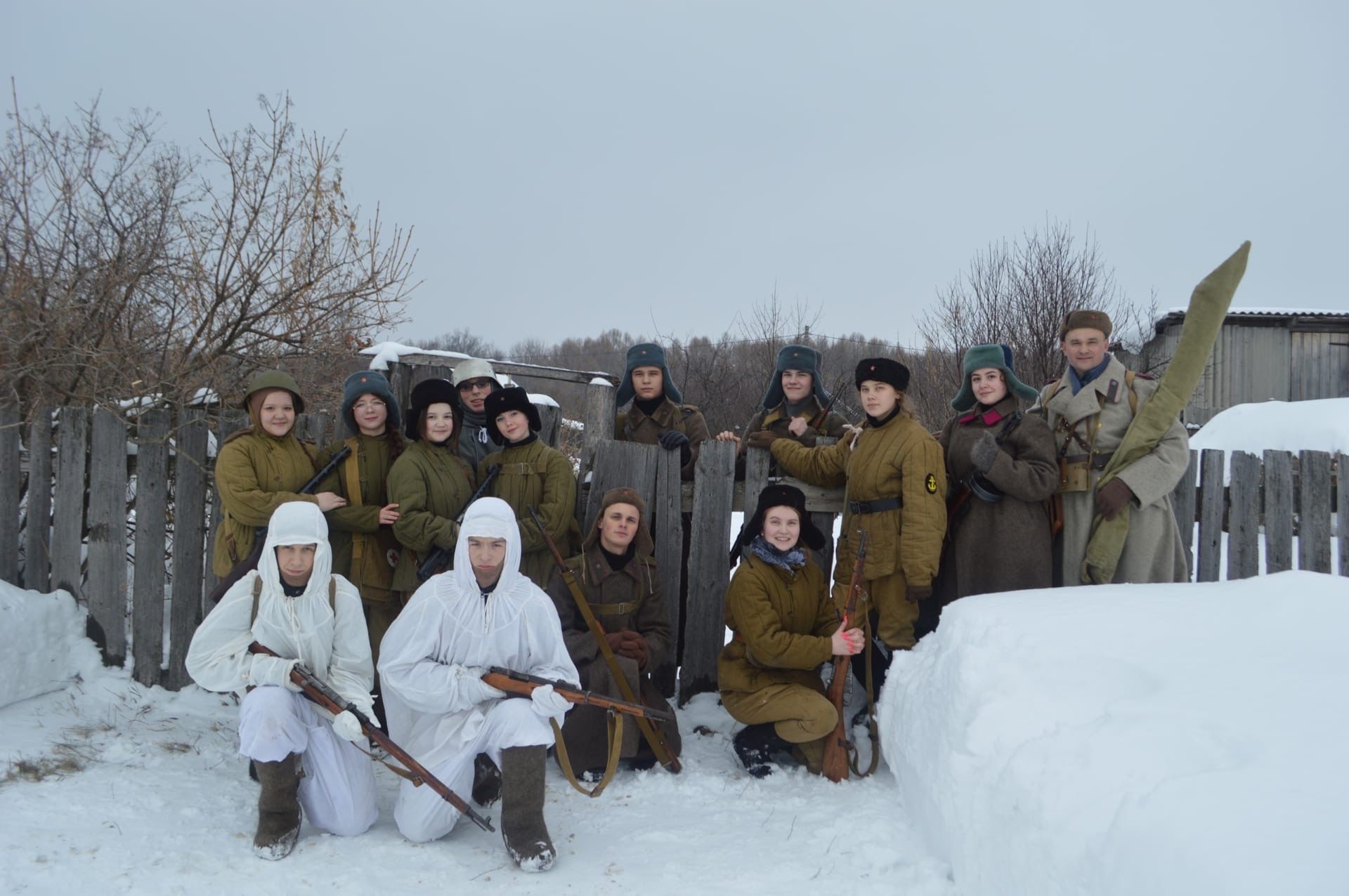 Чистопольские ребята прошли «Боевой путь» в честь прорыва блокады Ленинграда
