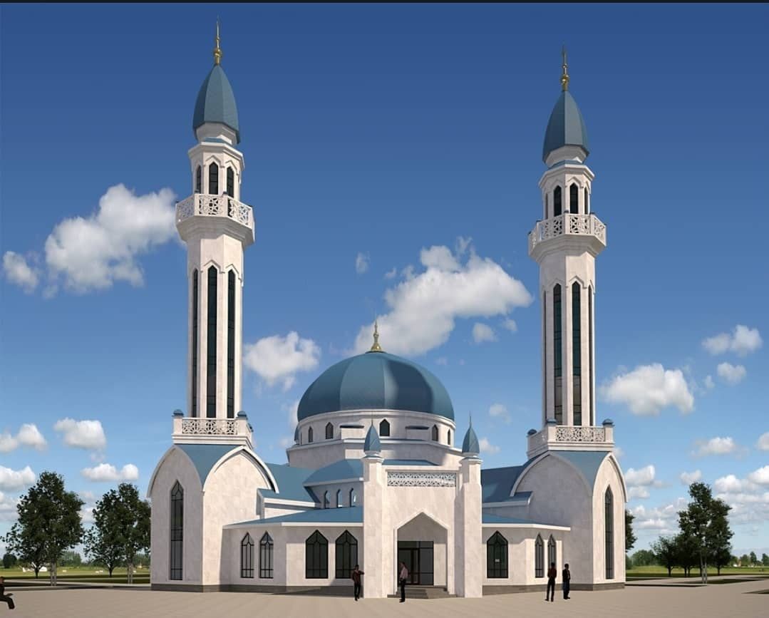 Появились предварительные эскизы новой мечети в Чистополе