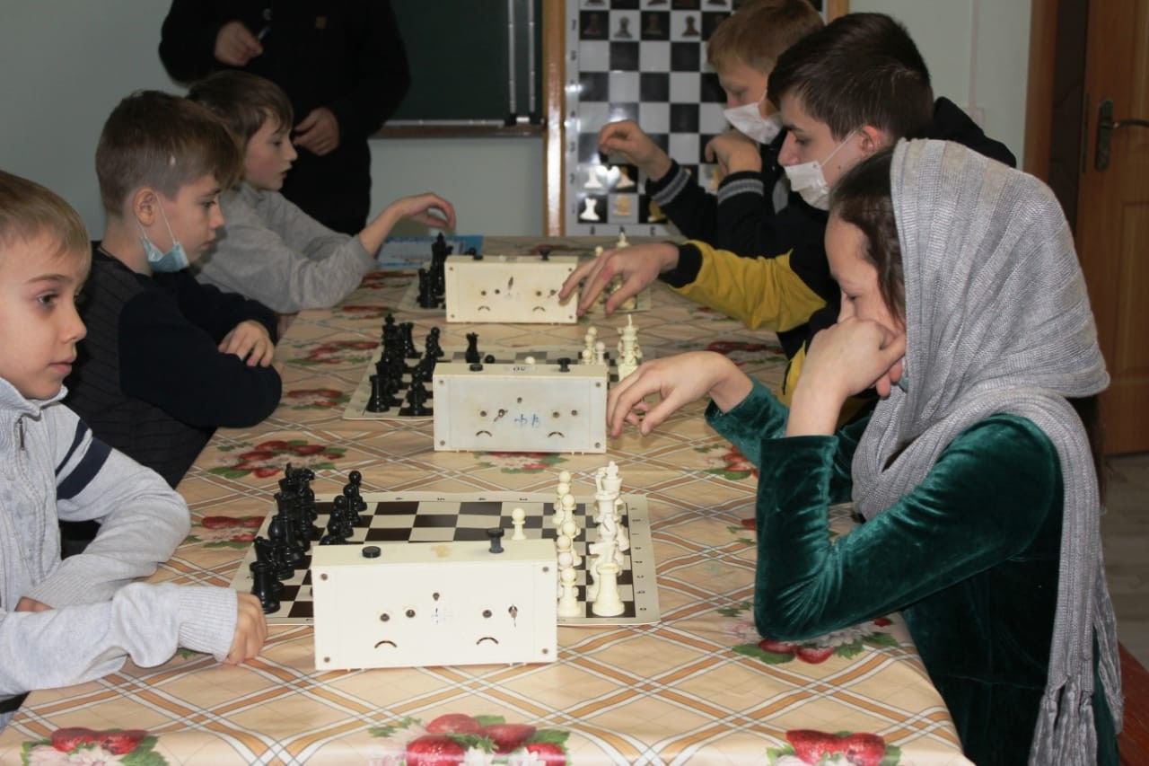 Воспитанники воскресных школ Чистополя состязались на шахматном турнире