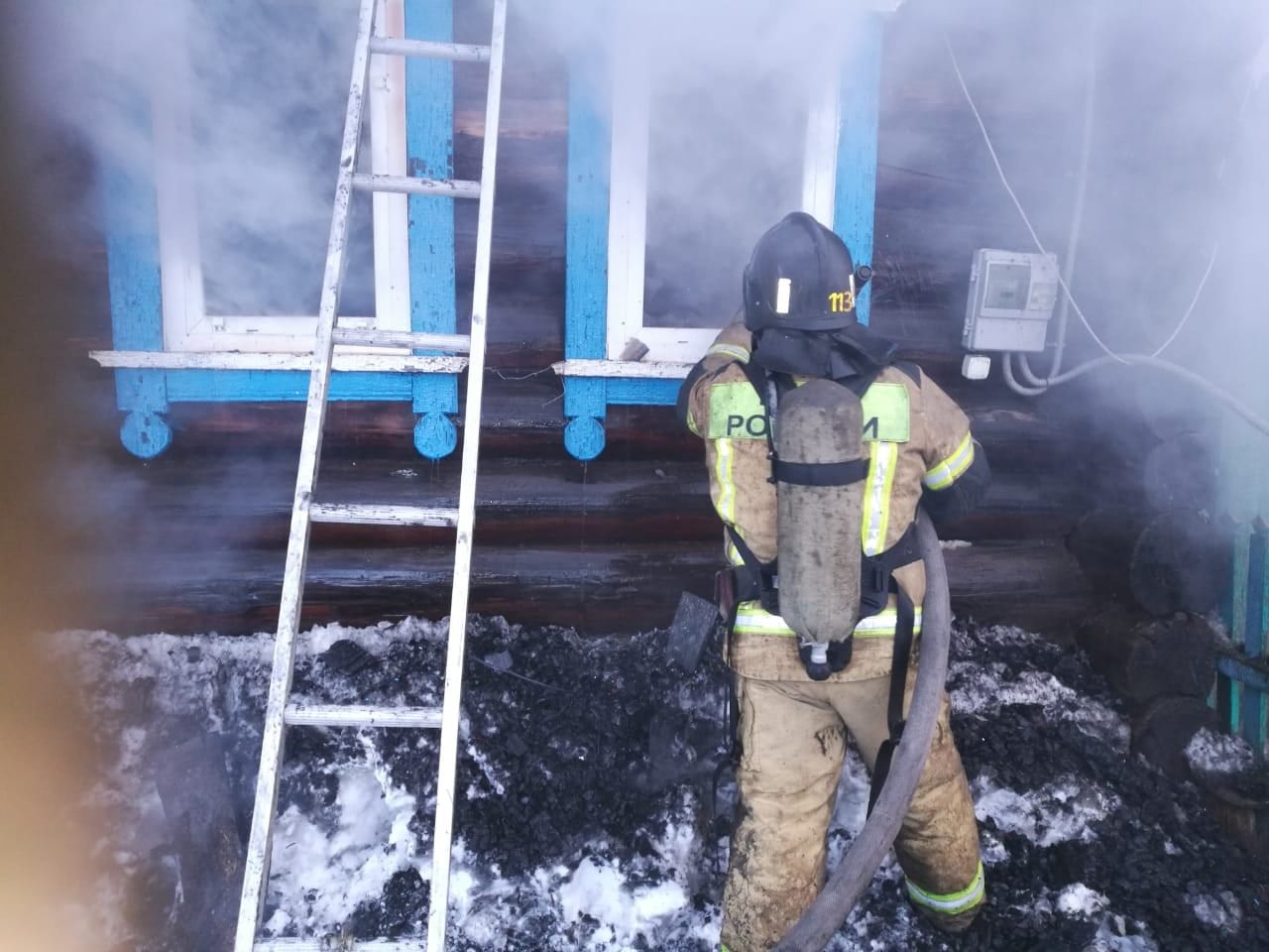 Пожарный извещатель помог спасти пожилого татарстанца