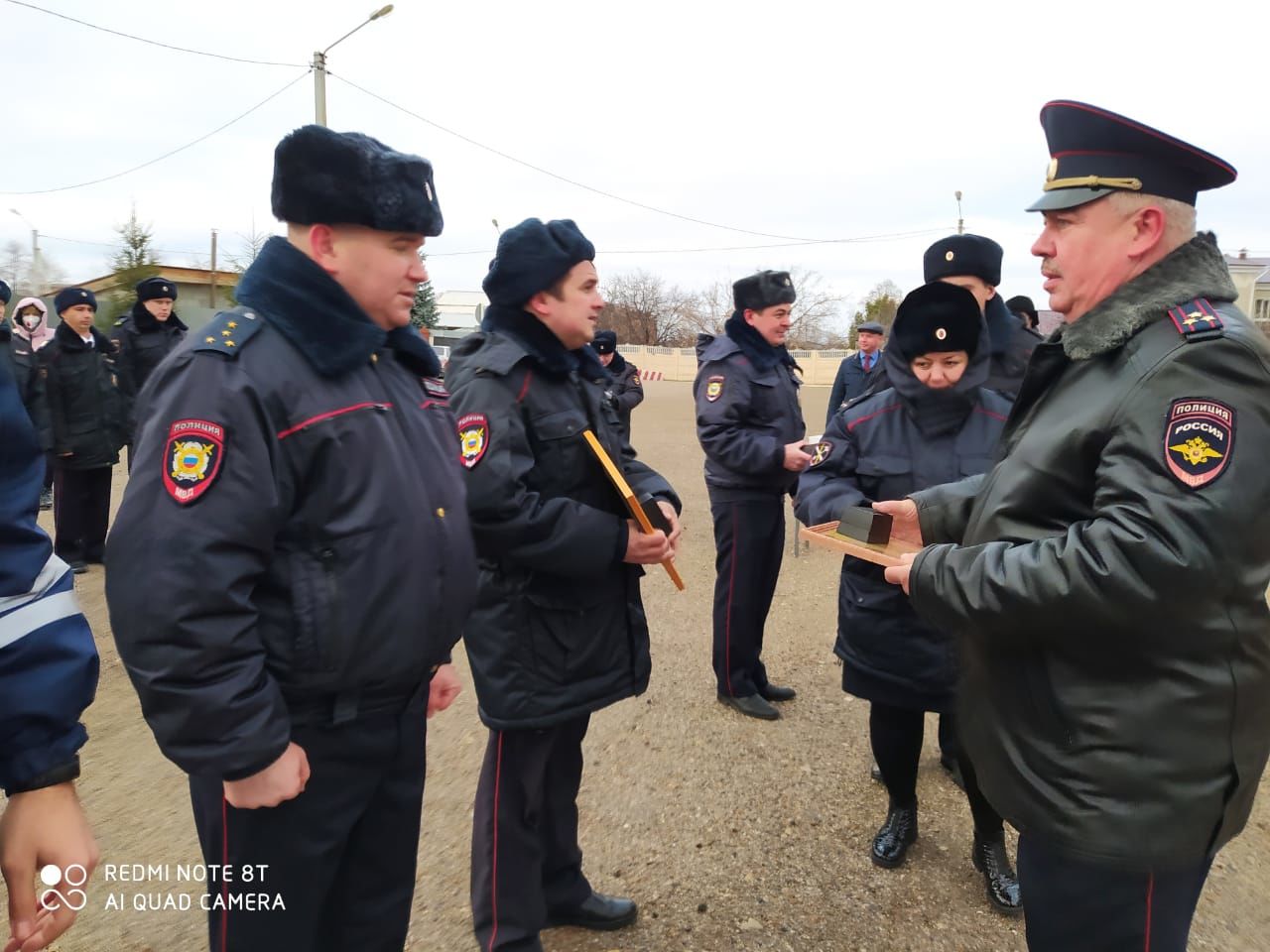 Сотрудники Чистопольской полиции отмечают свой профессиональный праздник