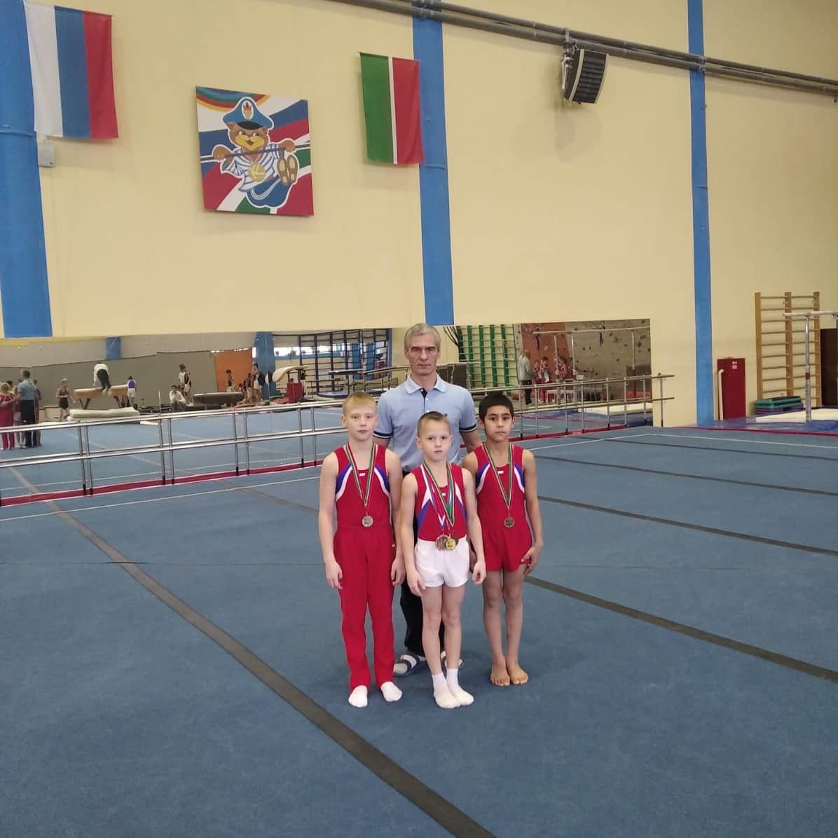 На республиканских соревнованиях по спортивной гимнастике чистопольцы завоевали 5 медалей