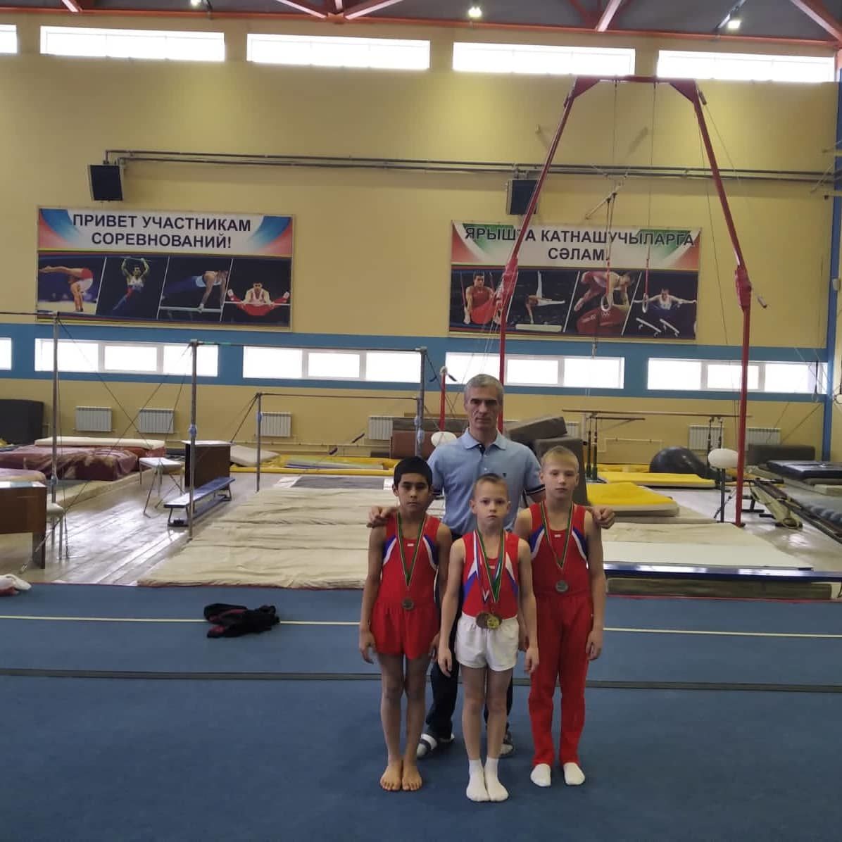 На республиканских соревнованиях по спортивной гимнастике чистопольцы завоевали 5 медалей