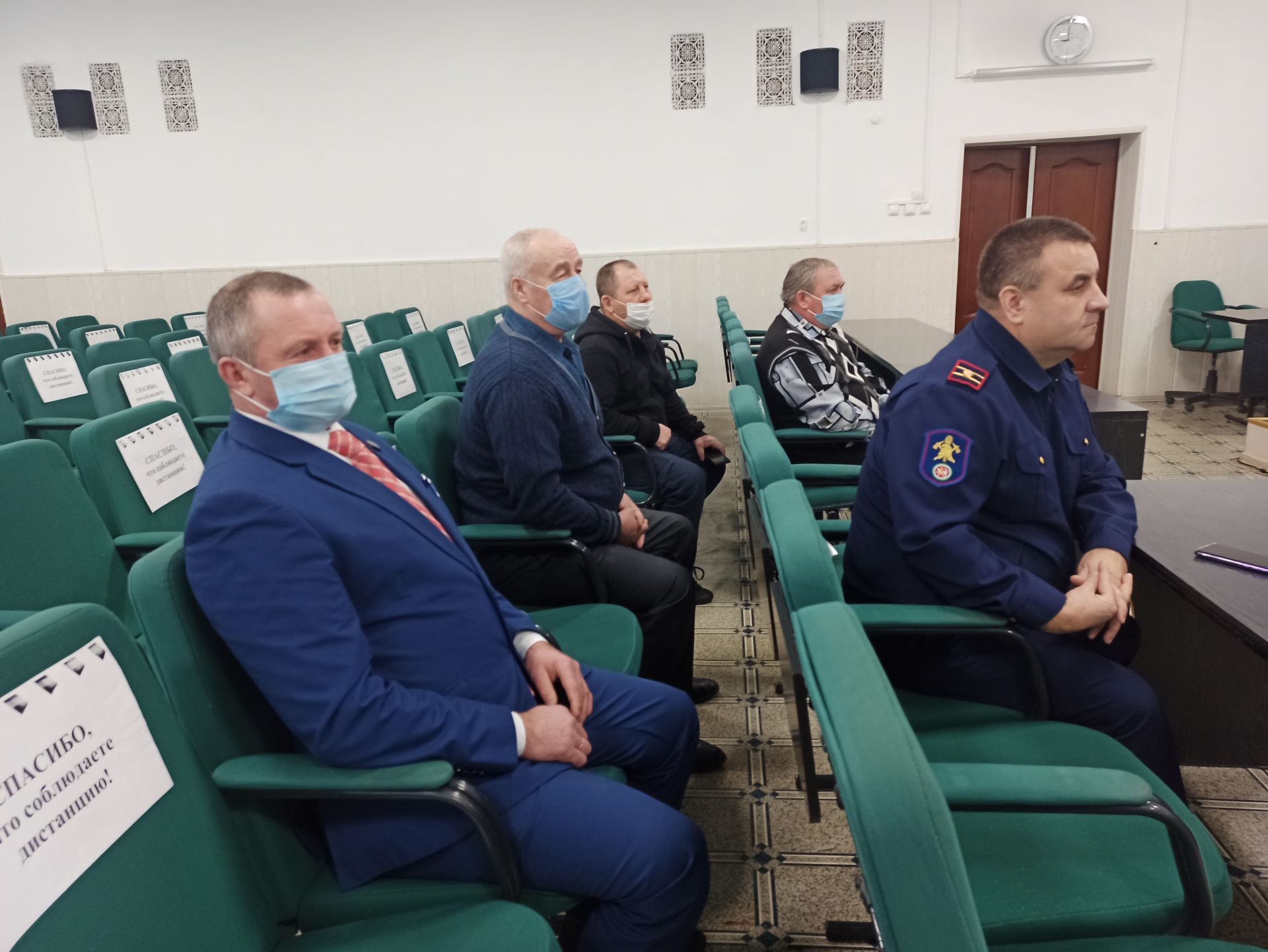 В Чистополе наградили членов добровольной пожарной команды (фоторепортаж)