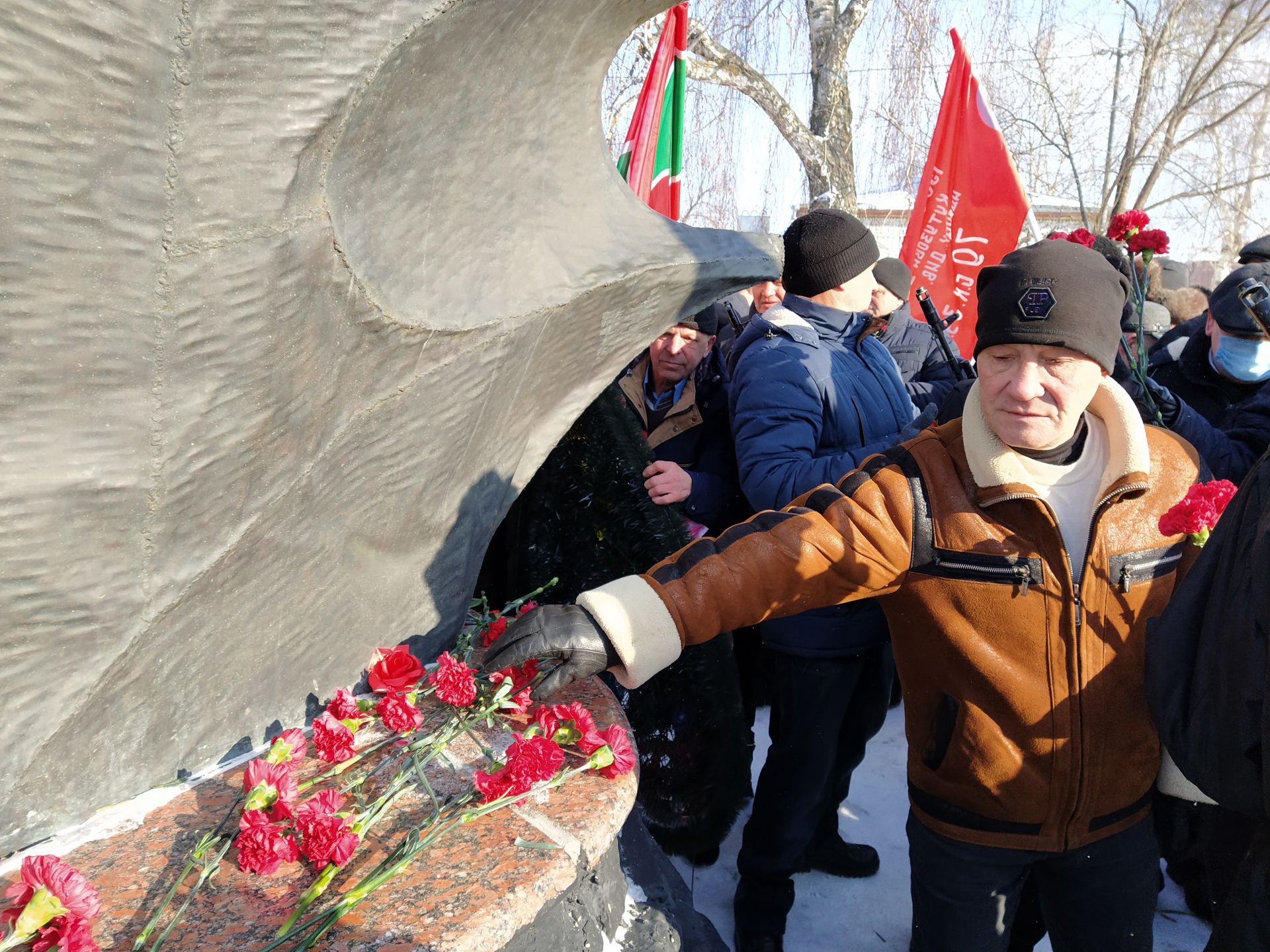 В Чистополе прошел митинг в честь 32-й годовщины вывода войск из Афганистана