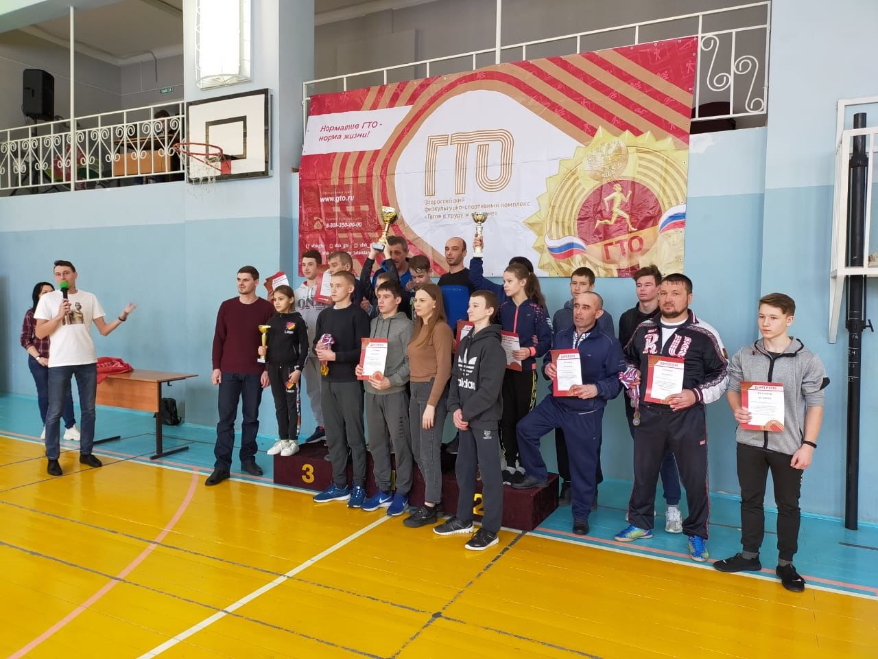 В Чистополе 48 юных спортсменов сдавали нормативы ГТО